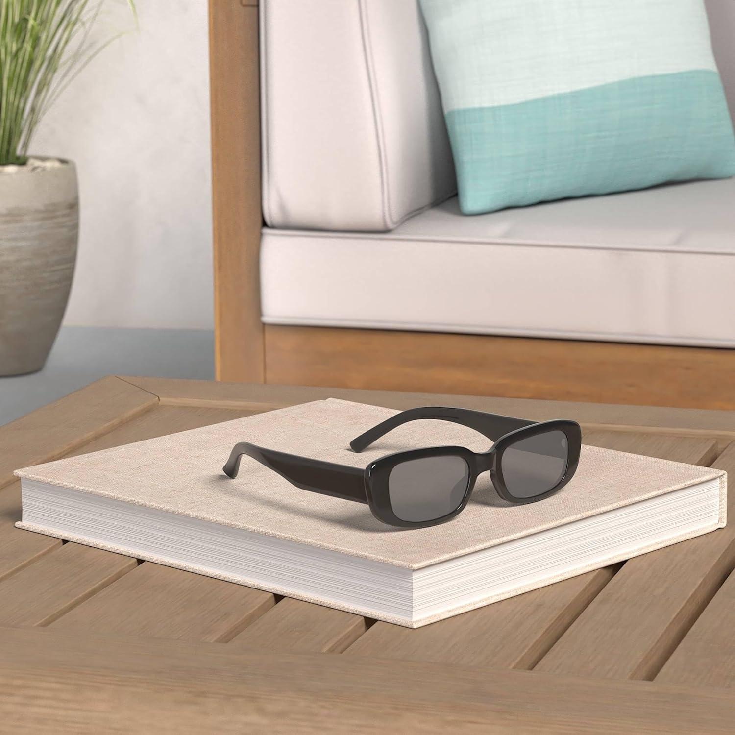 Gafas de sol rectangulares Dollger UV400 para unisex