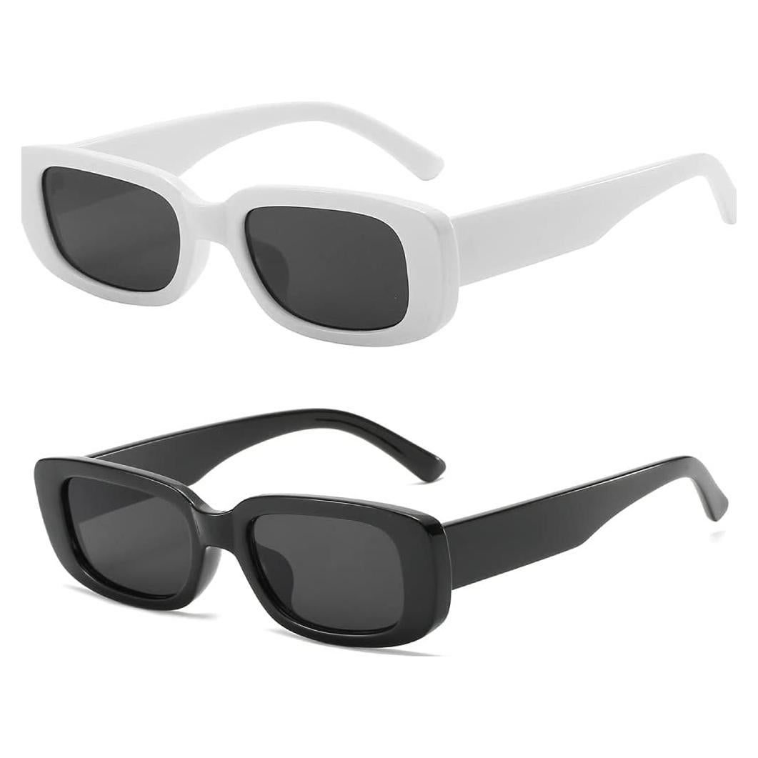 Gafas de sol rectangulares Dollger UV400 para hombres y mujeres