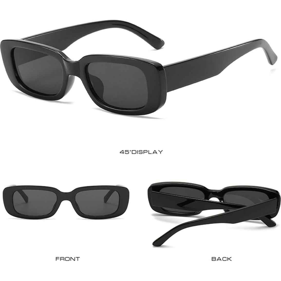 Gafas de sol rectangulares Dollger UV400 para hombres y mujeres