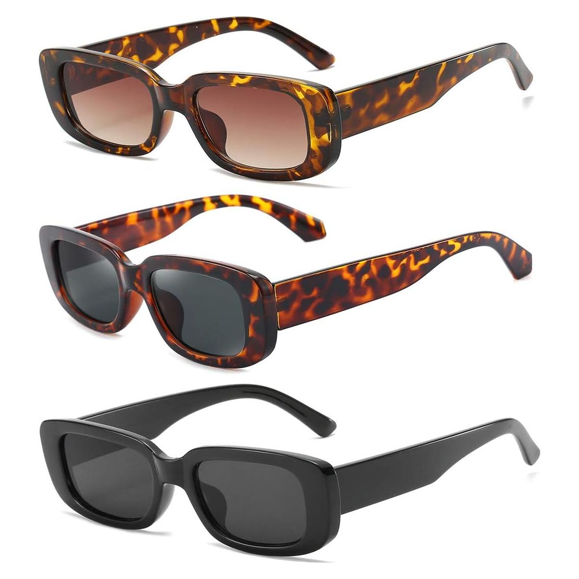 Gafas de Sol Rectangulares Dollger UV400 para Hombre y Mujer