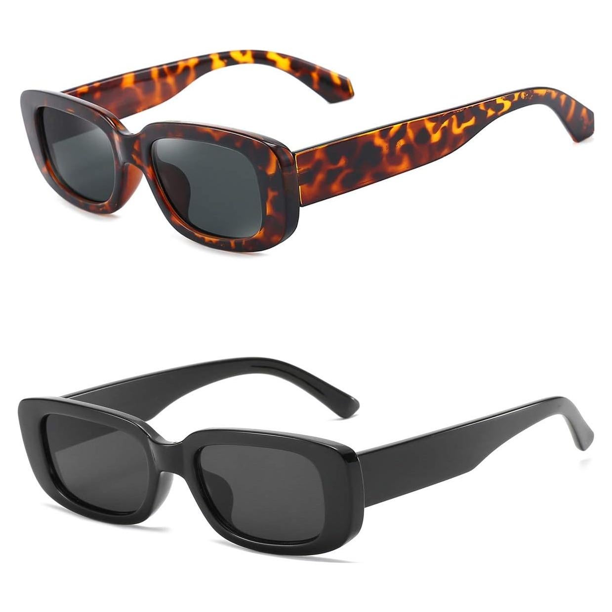 Gafas de sol rectangulares Dollger UV400 para hombres y mujeres