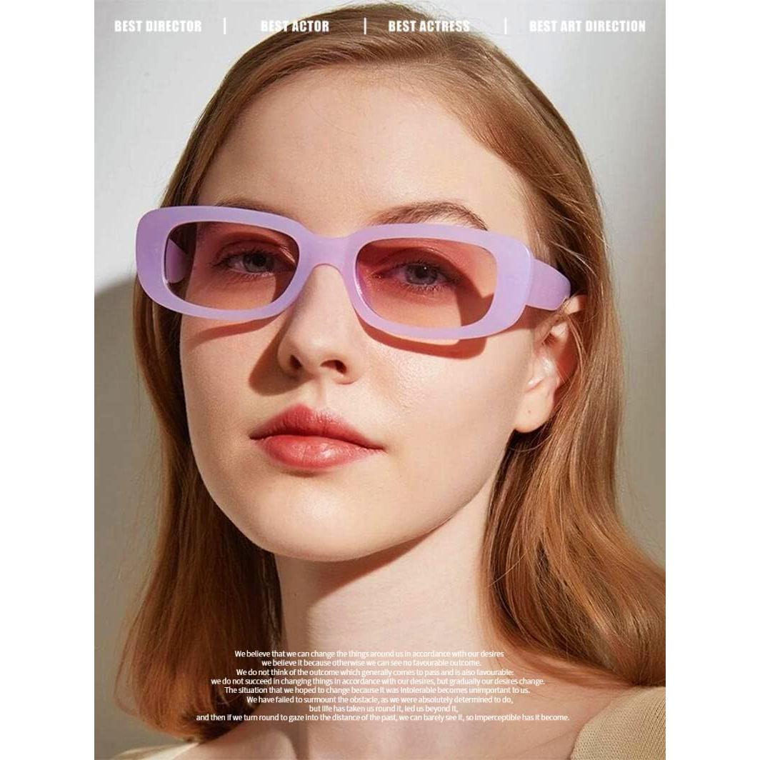 Gafas de sol rectangulares Dollger UV400 para unisex