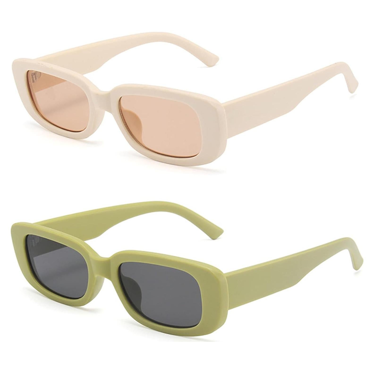 Gafas de sol rectangulares Dollger UV400 para hombres y mujeres