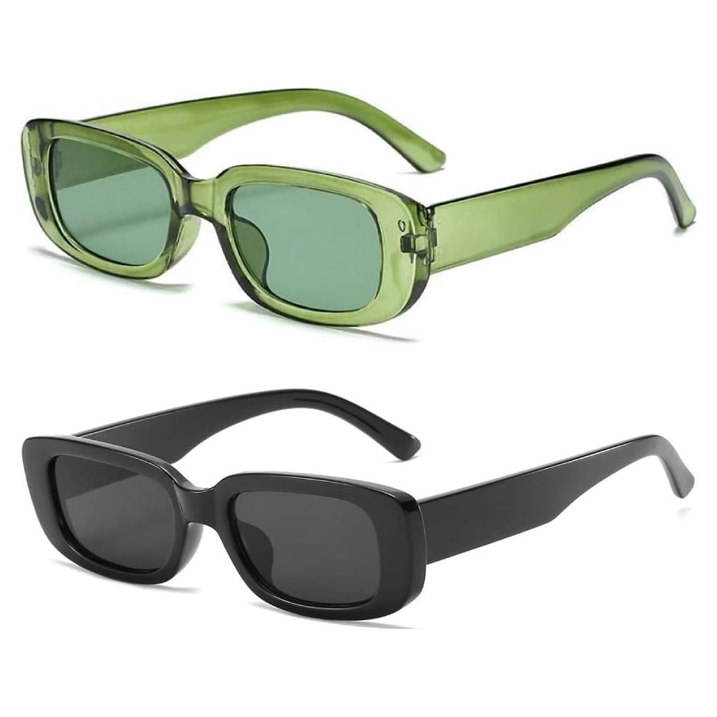 Gafas de sol rectangulares Dollger UV400 para hombres y mujeres