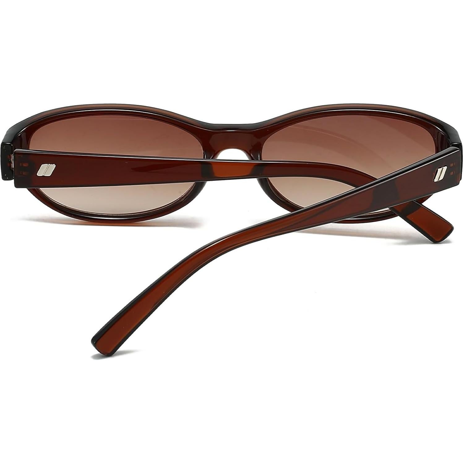 Gafas de sol ovaladas BRMHDY para mujeres UV400