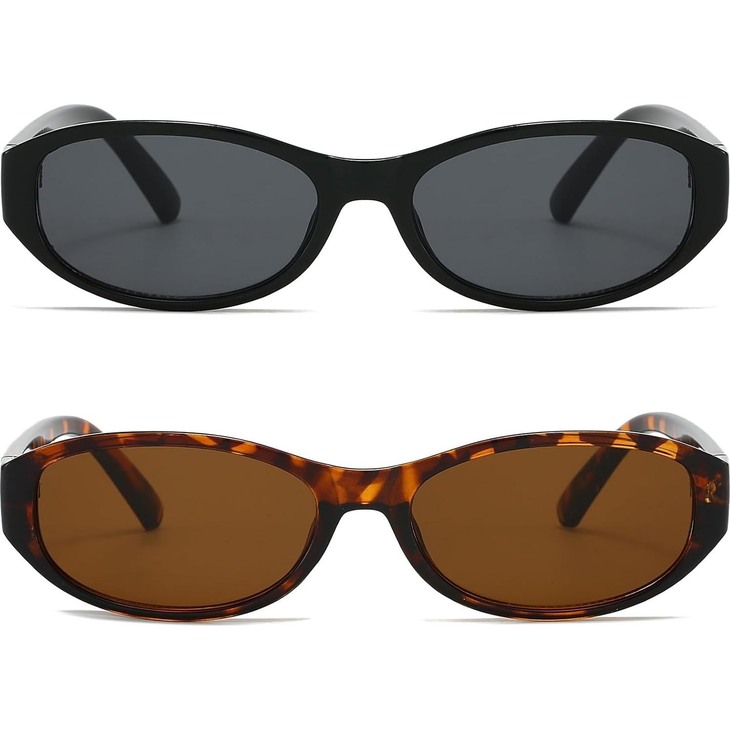 Gafas de sol ovaladas BRMHDY para mujeres - UV400