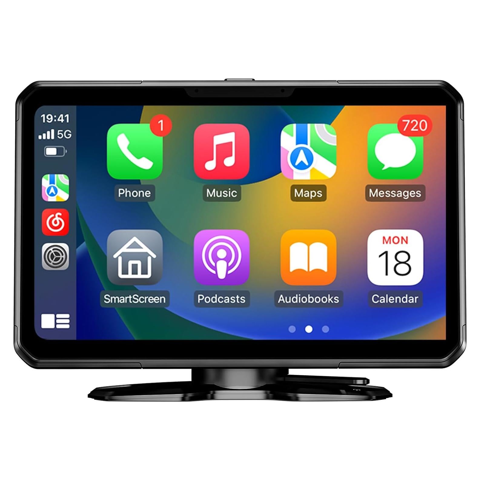 Pantalla Car Play G 7" IPS Táctil con Control por Voz