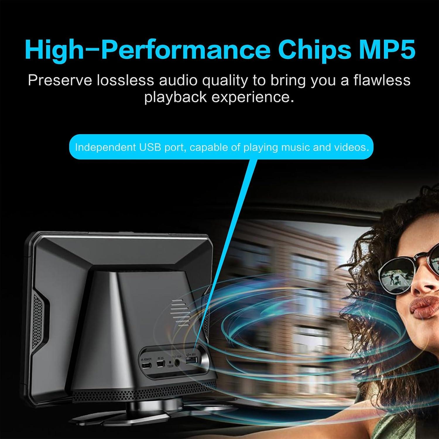 Pantalla Car Play G 7" IPS Táctil con Control por Voz