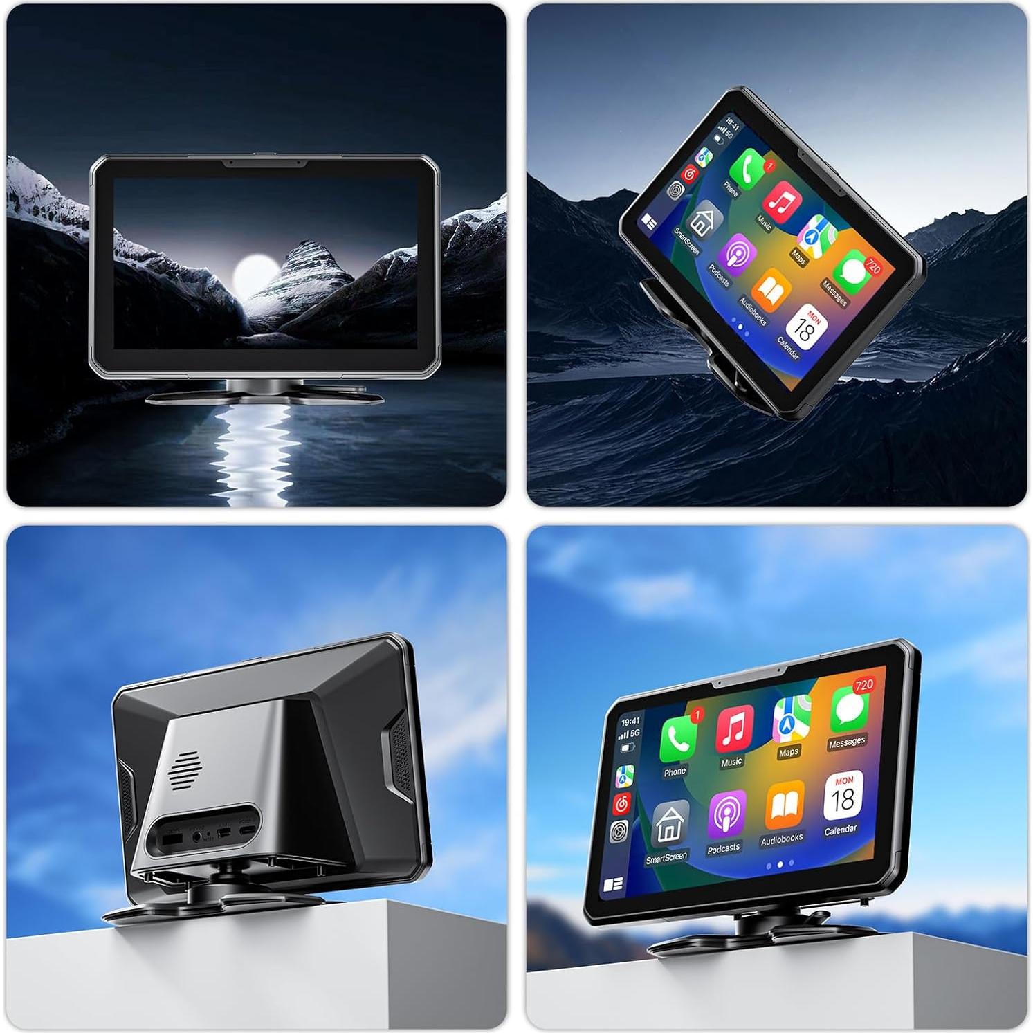 Pantalla Car Play G 7" IPS Táctil con Control por Voz