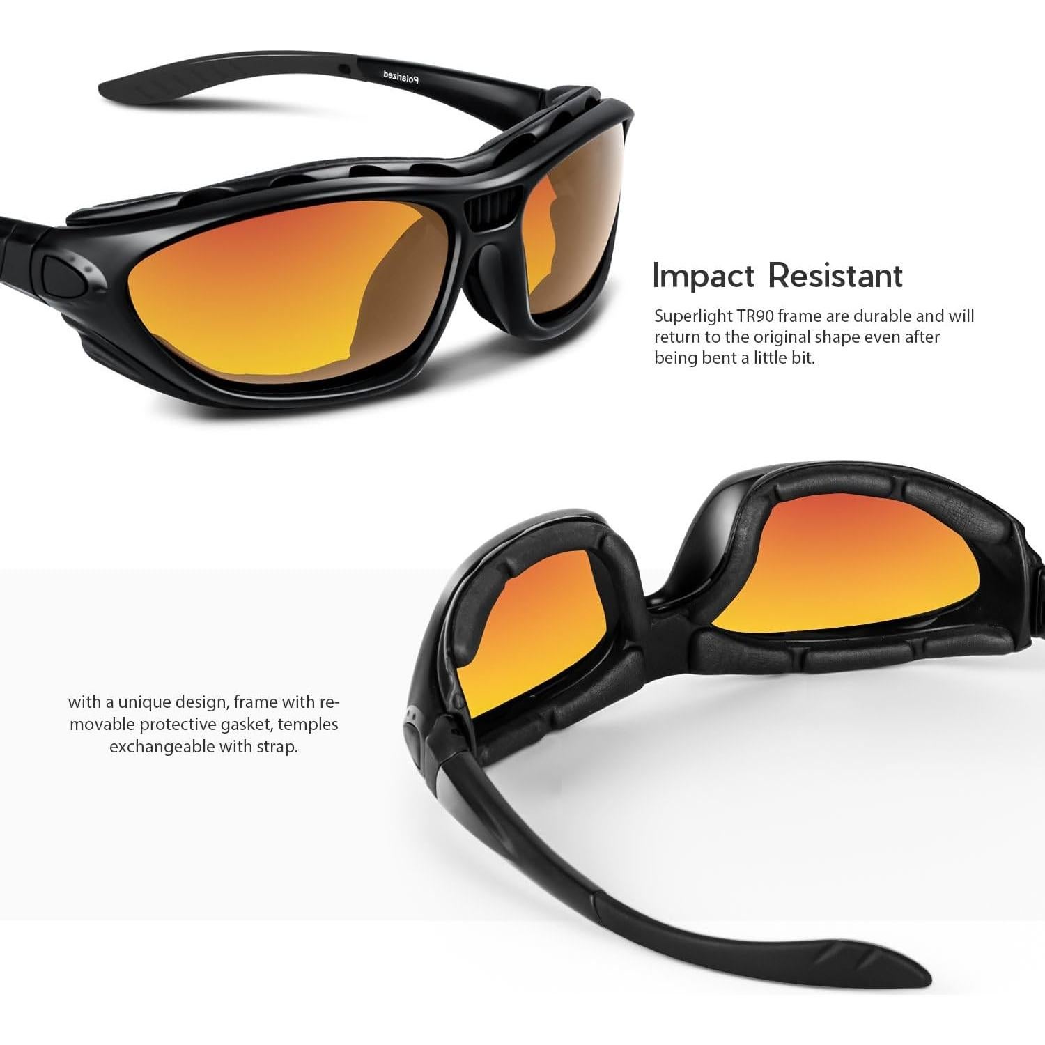 Gafas de Sol Deportivas BEACOOL Polarizadas UV400
