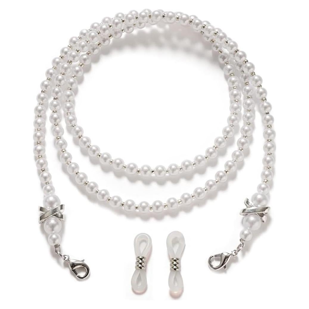 Cadena para Gafas OCR Blanca 76 cm Ajustable y Elegante