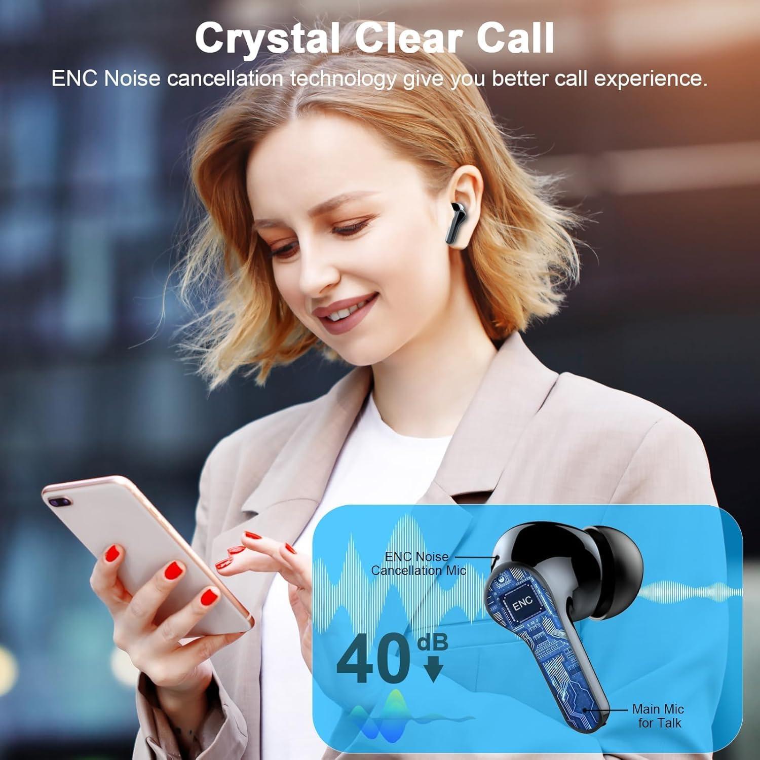 Auriculares Inalámbricos Donerton I66 Bluetooth 5.4 IP7 45H