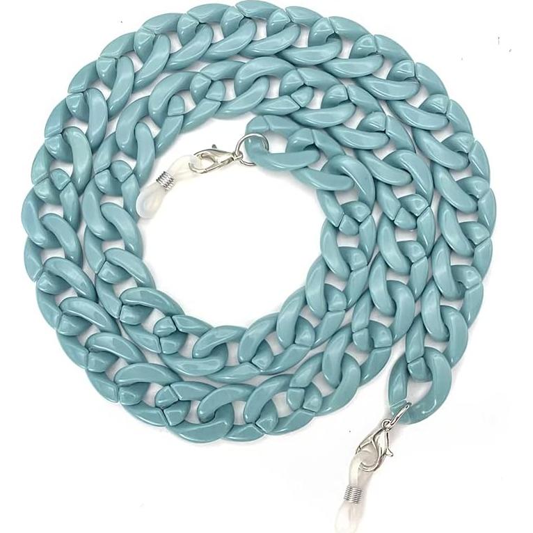 Cadena para Gafas DECKER Acrílico Texturizado Verde