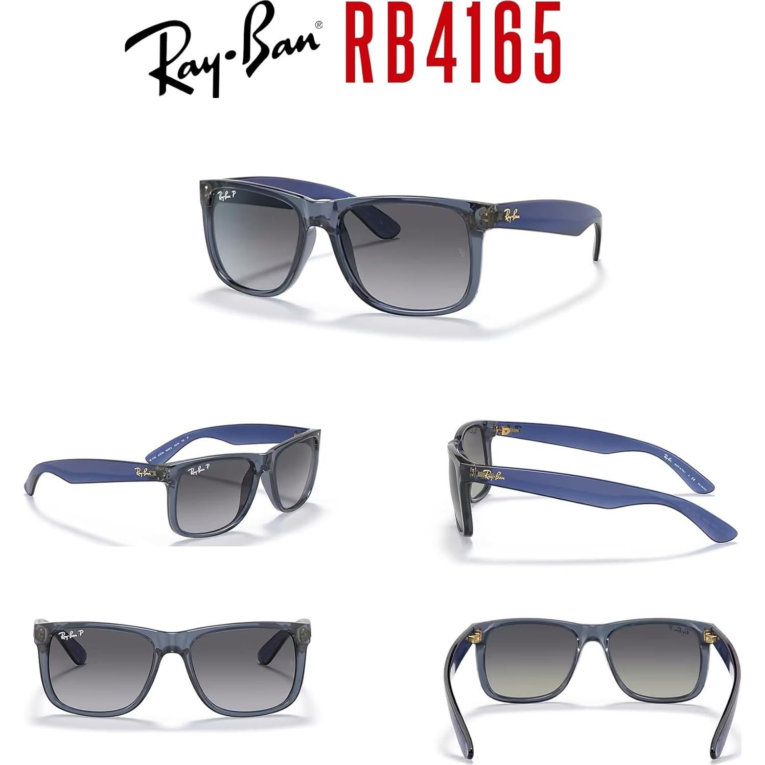 Gafas de sol Ray-Ban RB4165 Justin con kit de limpieza