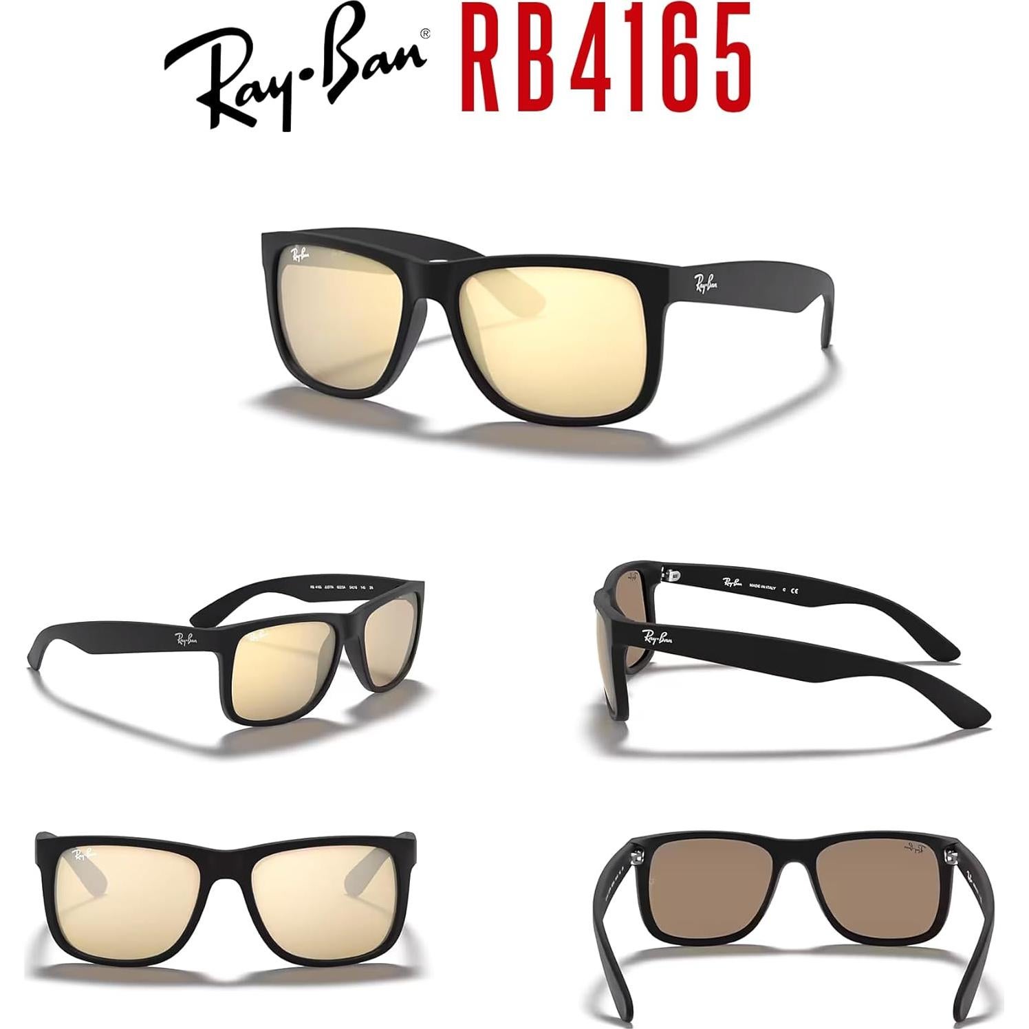Gafas de sol Ray-Ban RB4165 Justin unisex + Kit de cuidado