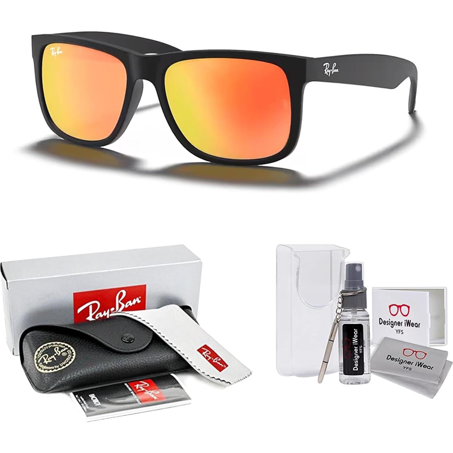 Gafas de sol Ray-Ban RB4165 Justin con kit de limpieza