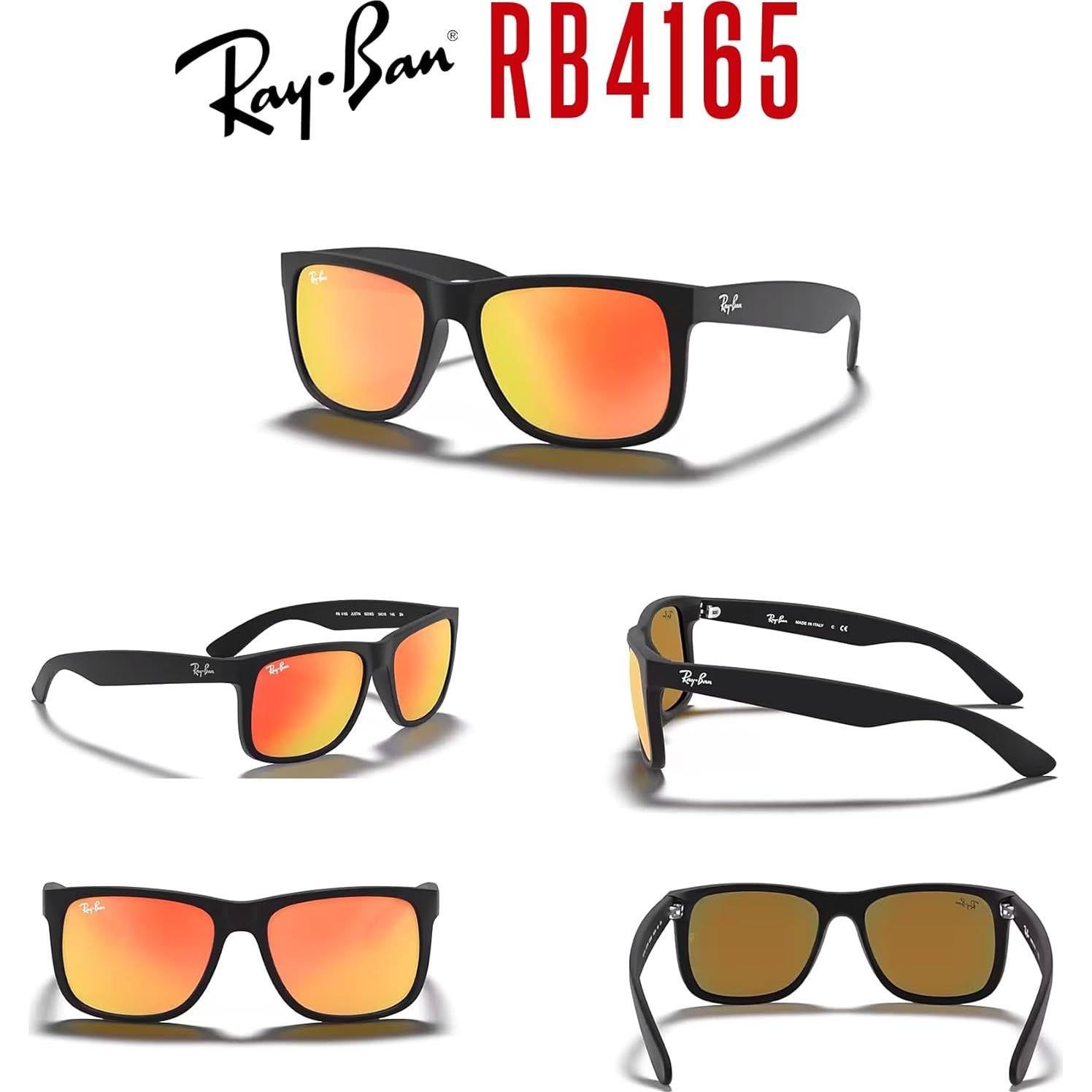 Gafas de sol Ray-Ban RB4165 Justin con kit de limpieza