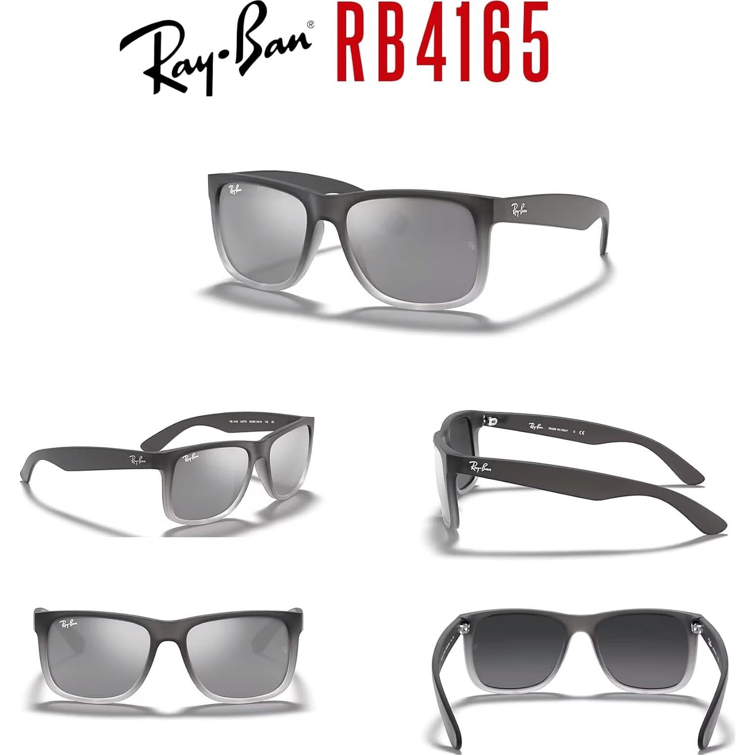 Gafas de sol Ray-Ban RB4165 Justin con kit de limpieza