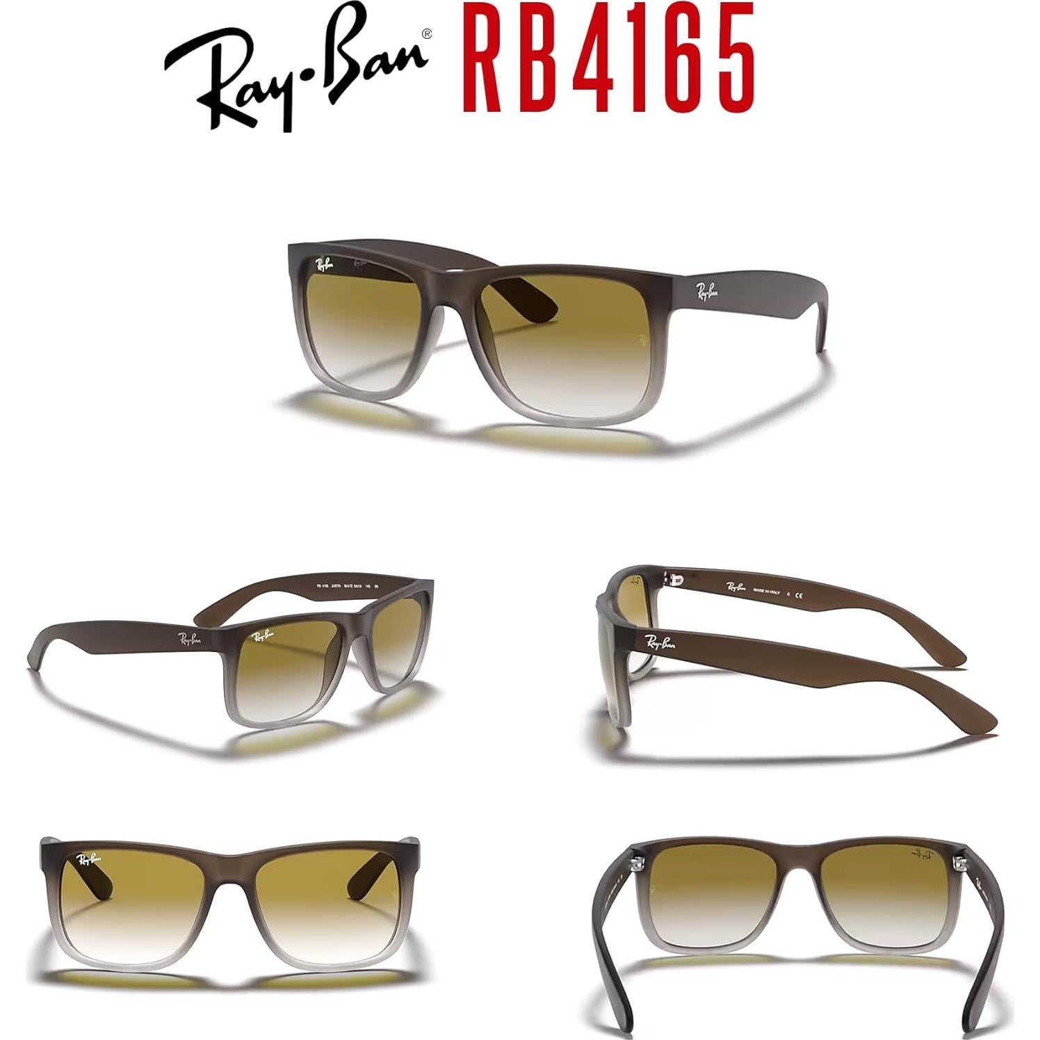 Gafas de sol Ray-Ban RB4165 Justin unisex + Kit de limpieza