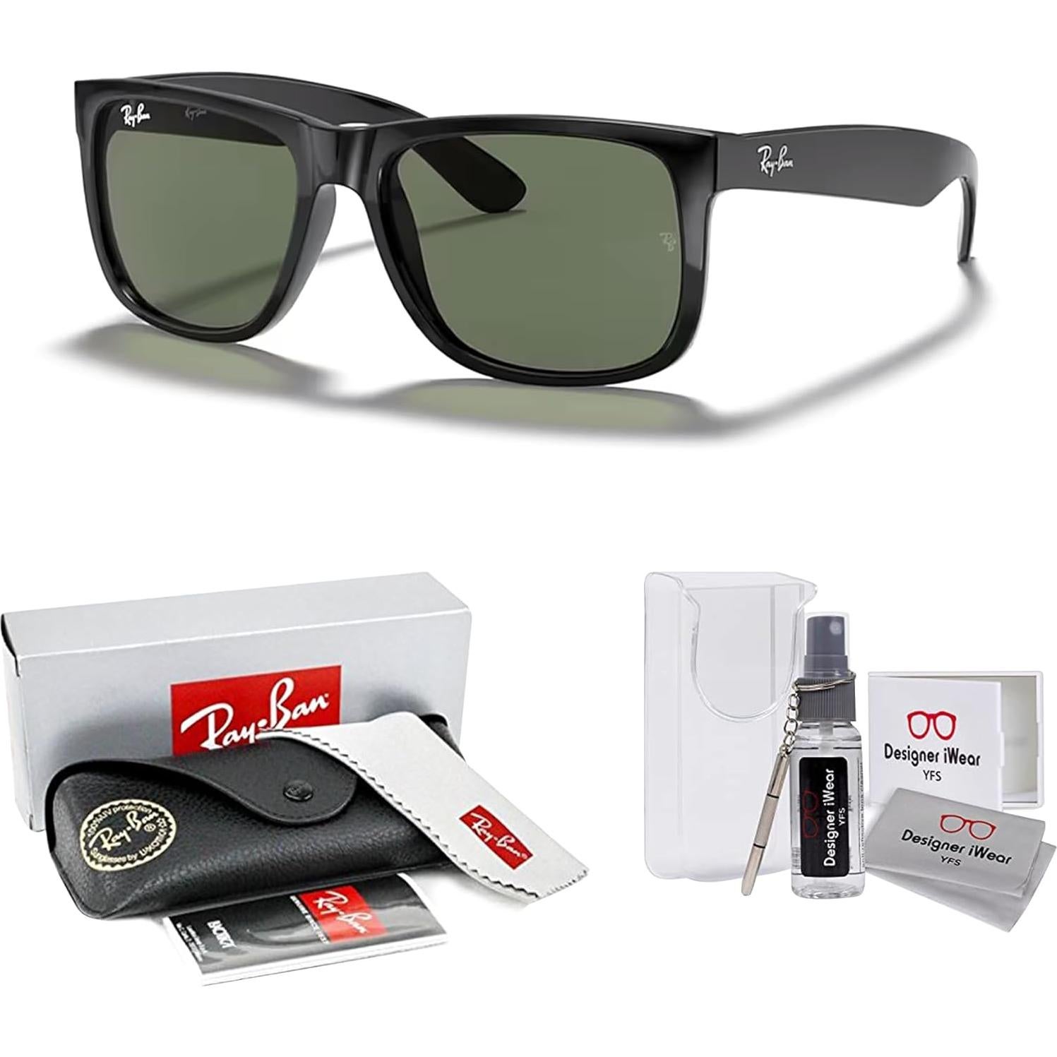 Gafas de sol Ray-Ban RB4165 Justin Unisex + Kit de Cuidado