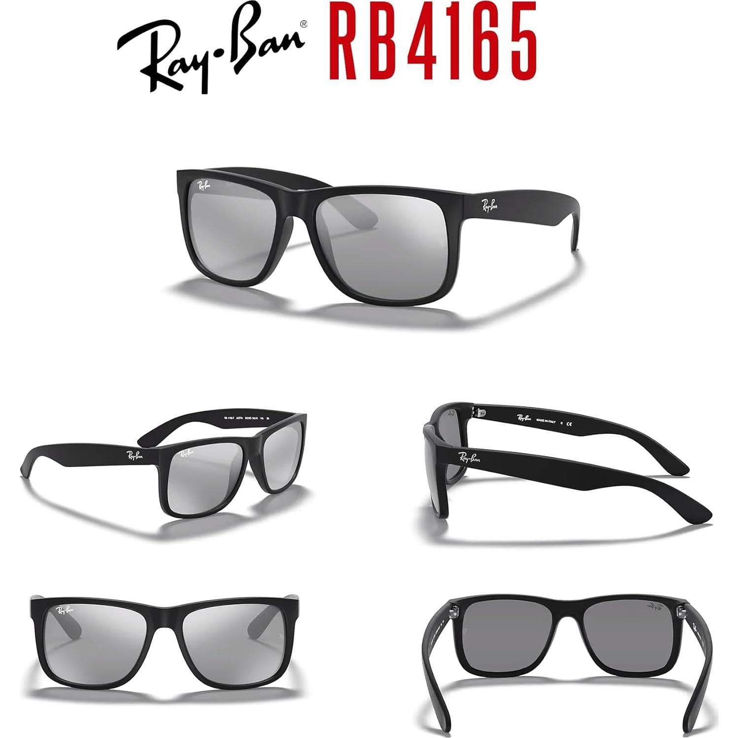 Gafas de sol Ray-Ban RB4165 Justin con kit de limpieza