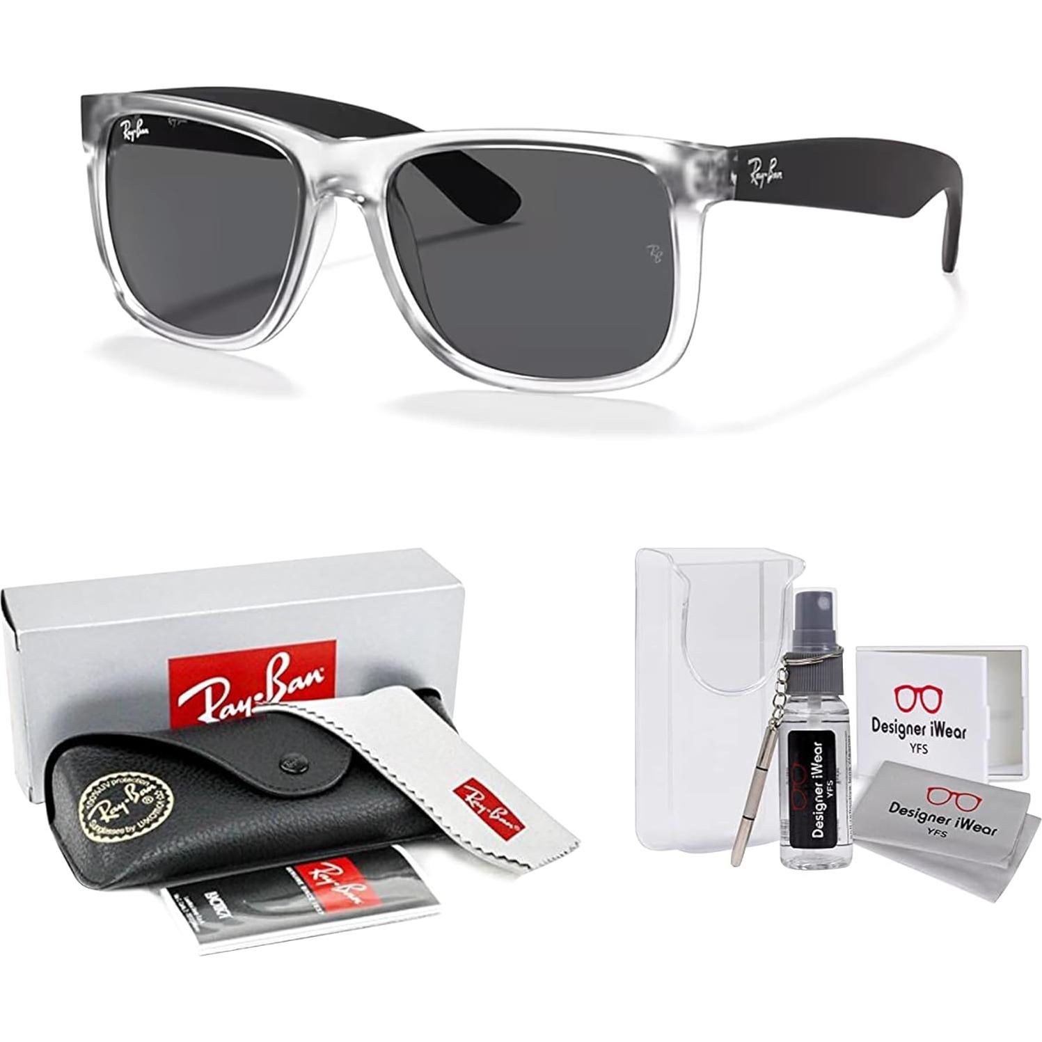 Gafas de sol Ray-Ban RB4165 Justin con kit de limpieza