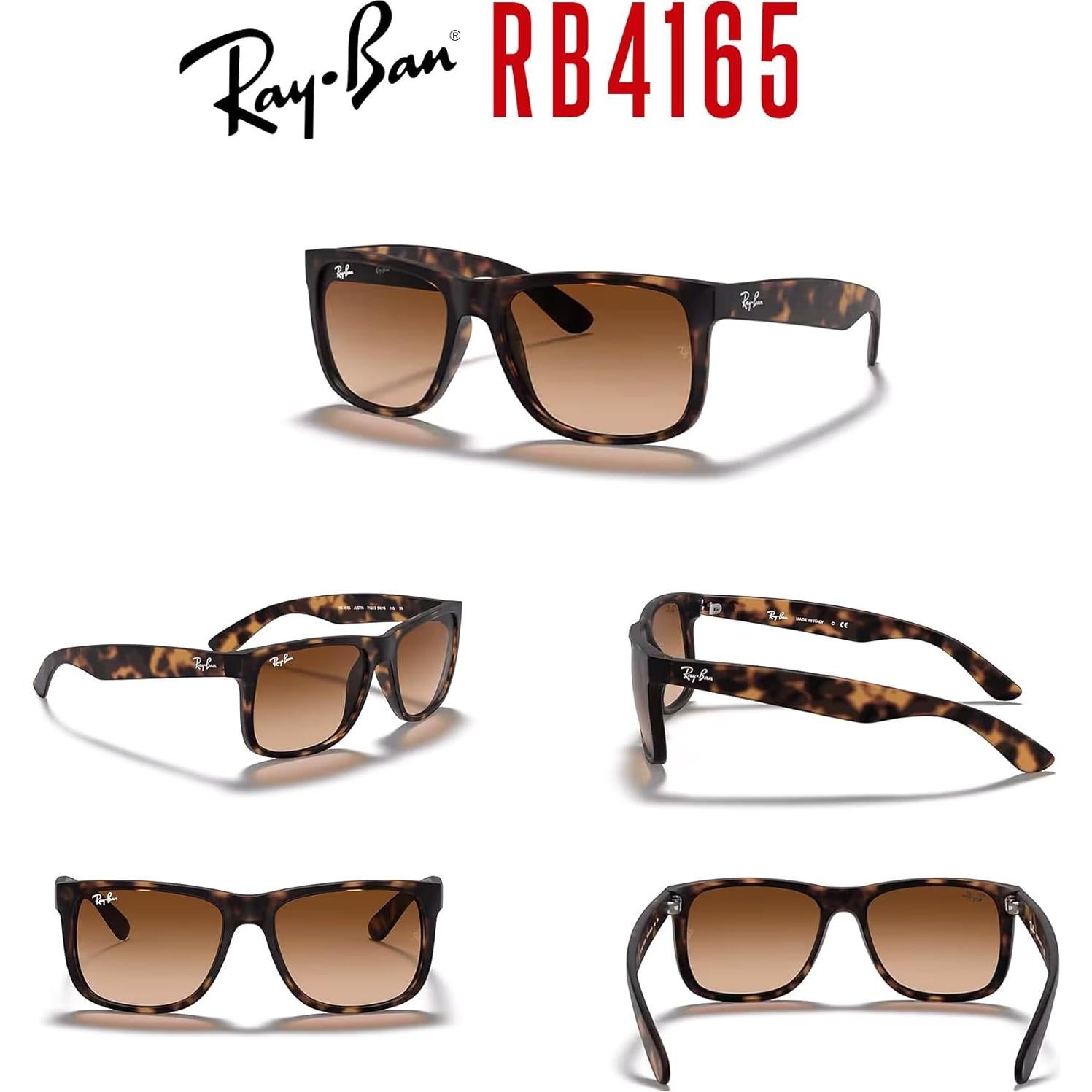 Gafas de sol Ray-Ban RB4165 Justin Unisex + Kit de Cuidado
