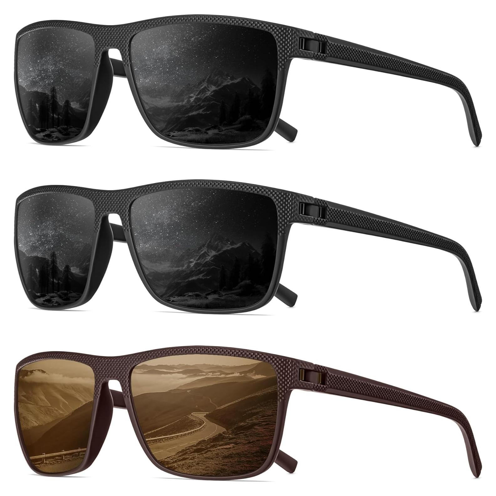 Gafas de sol QALLY polarizadas UV400 para hombres