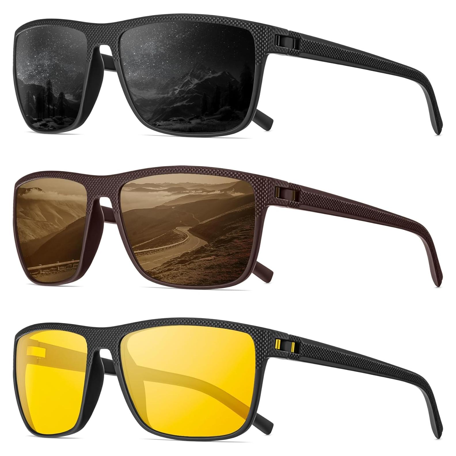 Gafas de sol QALLY polarizadas UV400 para hombres