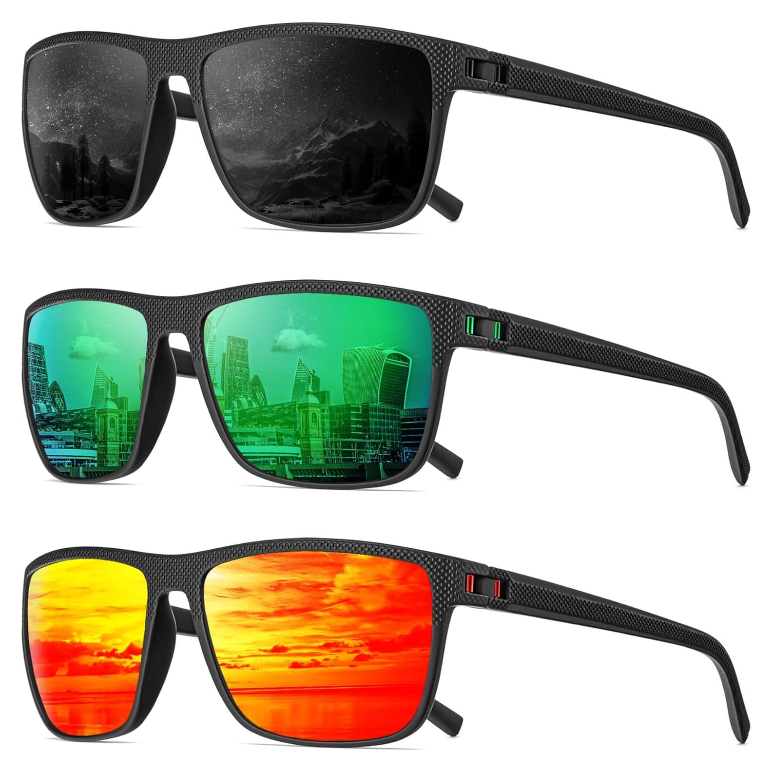 Gafas de Sol Polarizadas QALLY UV400 para Hombres