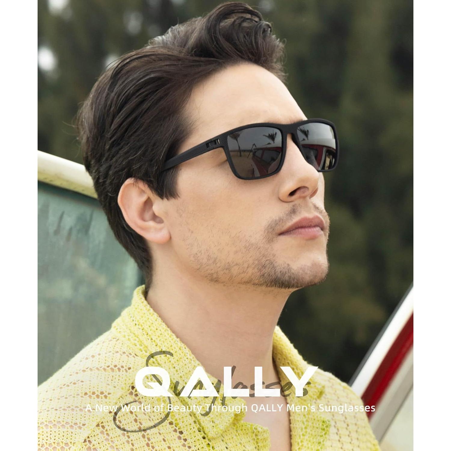 Gafas de Sol Polarizadas QALLY UV400 para Hombres