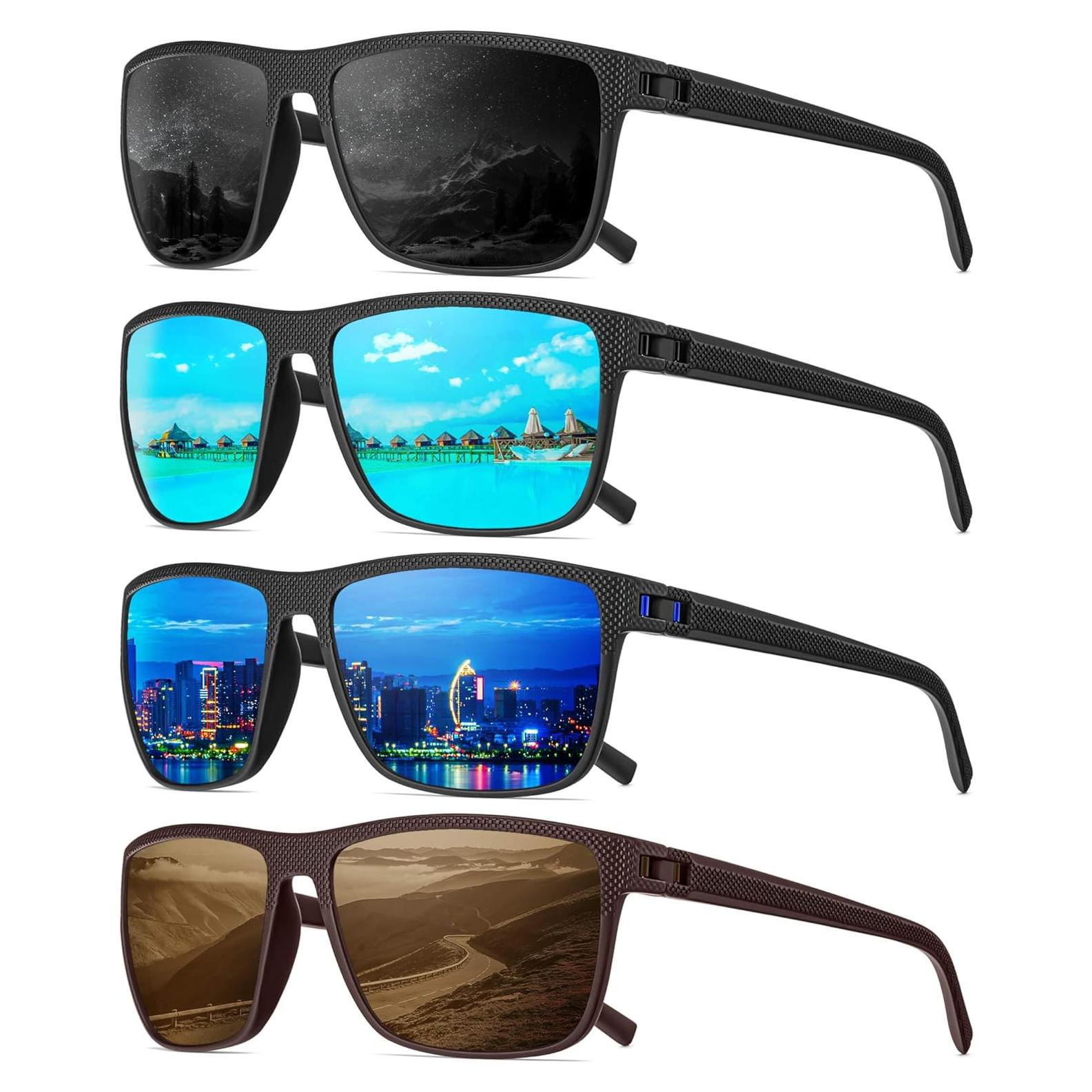 Gafas de sol QALLY polarizadas UV400 para hombres