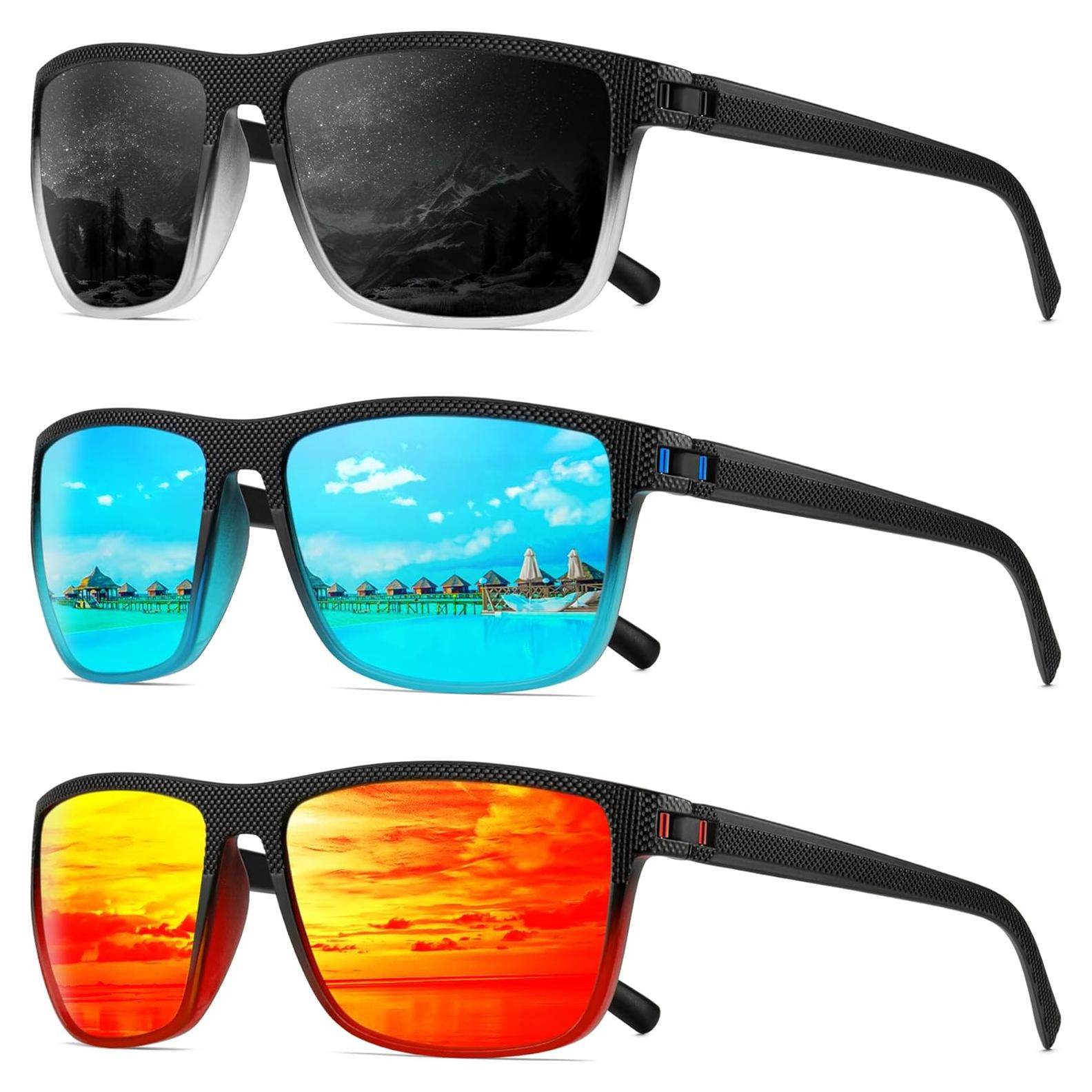 Gafas de sol QALLY polarizadas UV400 para hombres