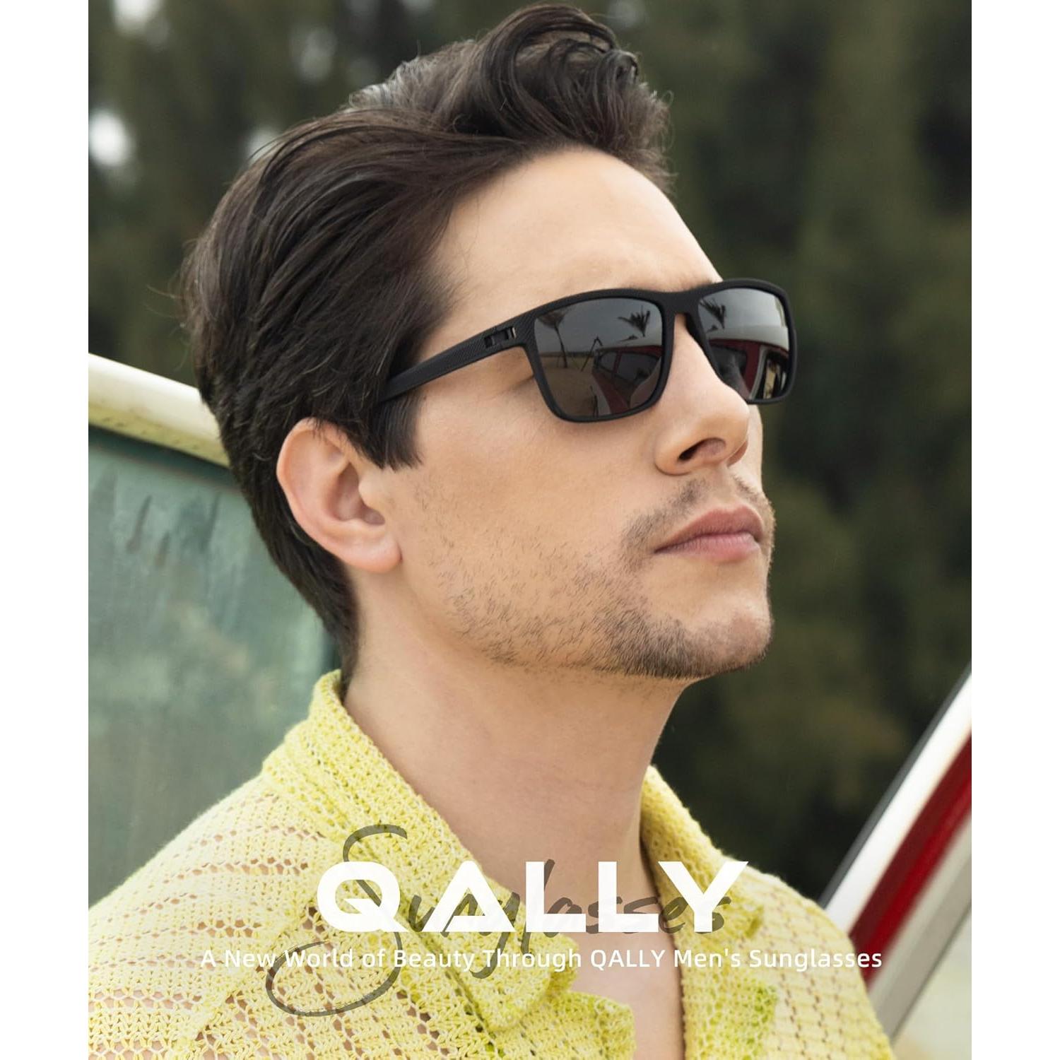 Gafas de sol QALLY polarizadas UV400 para hombres