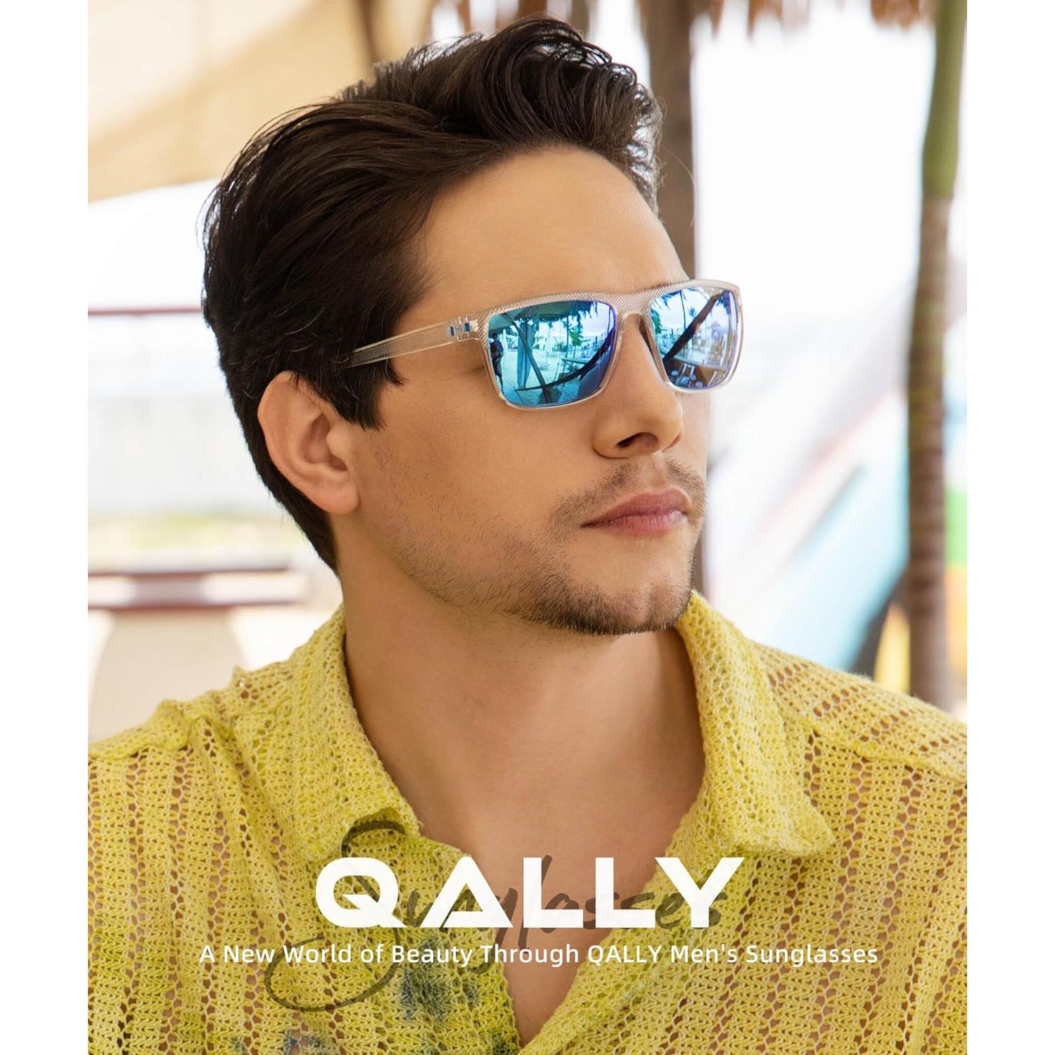 Gafas de sol QALLY polarizadas UV400 para hombres