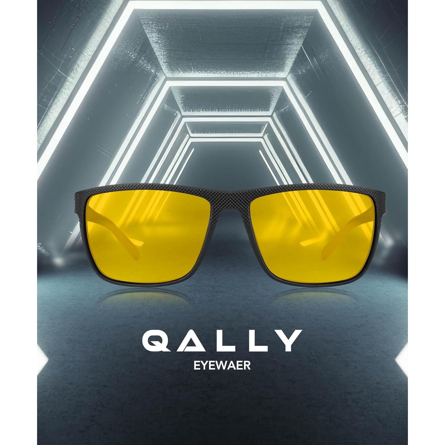 Gafas de sol QALLY polarizadas para hombres con UV