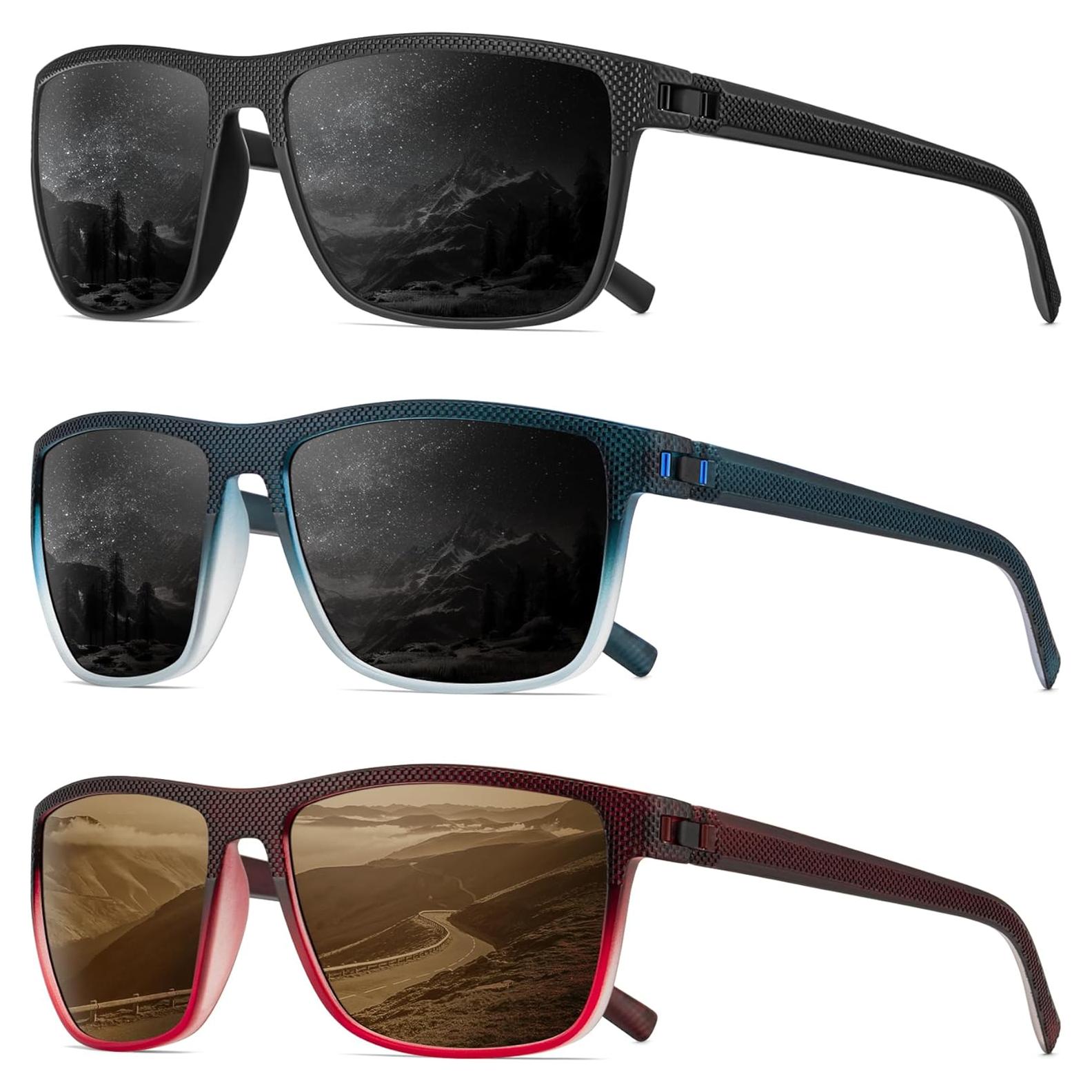 Gafas de sol QALLY polarizadas UV400 para hombres