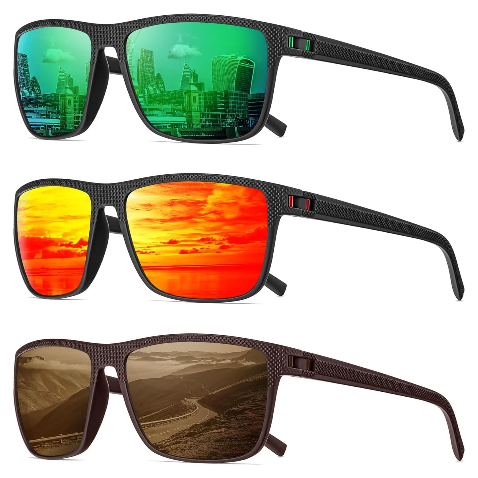 Gafas de sol QALLY polarizadas UV400 para hombres