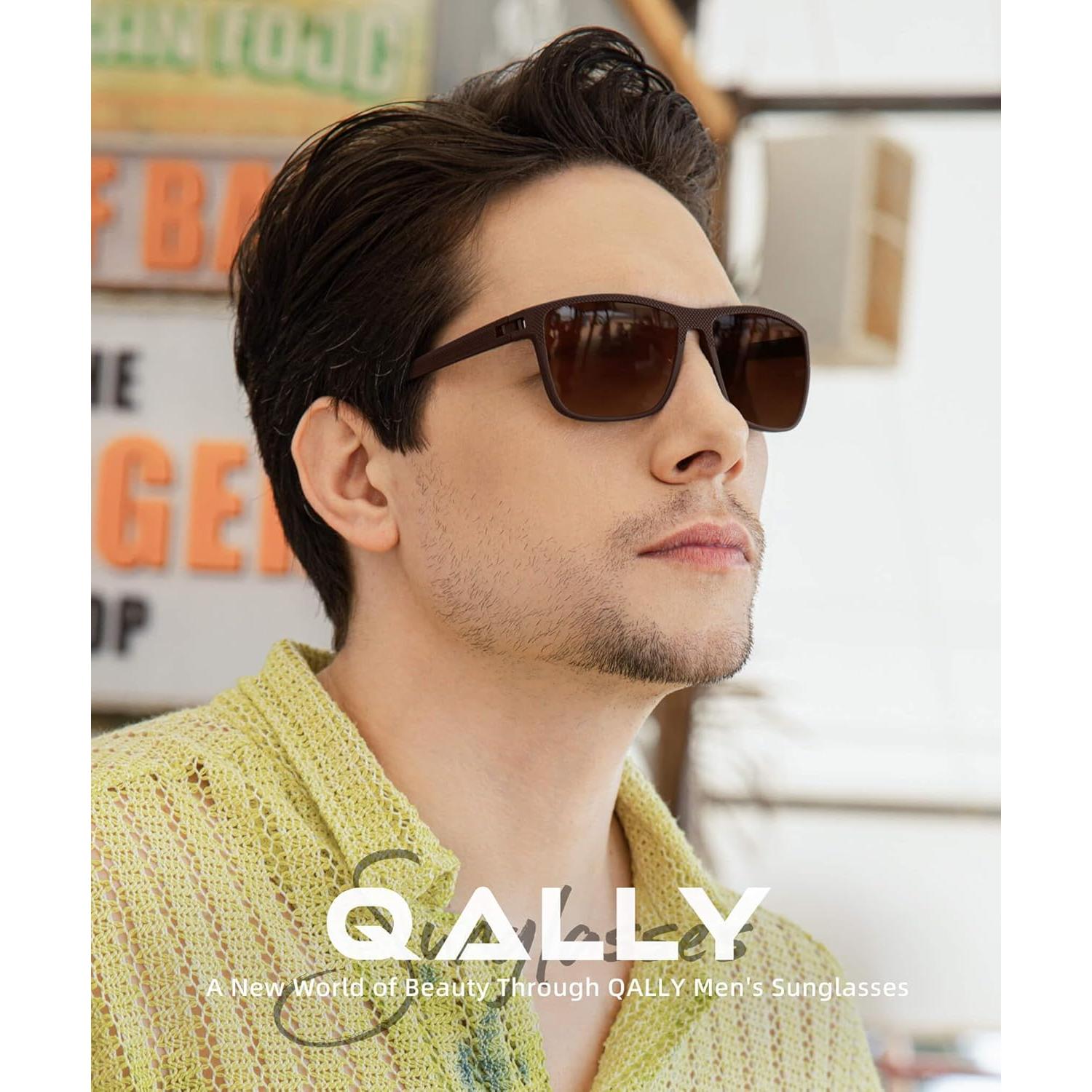 Gafas de sol QALLY polarizadas UV400 para hombres