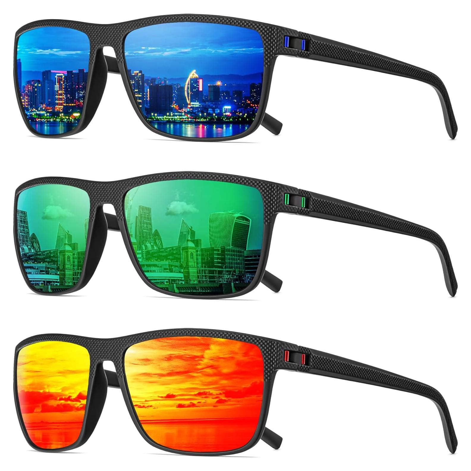 Gafas de Sol Polarizadas QALLY para Hombres UV400