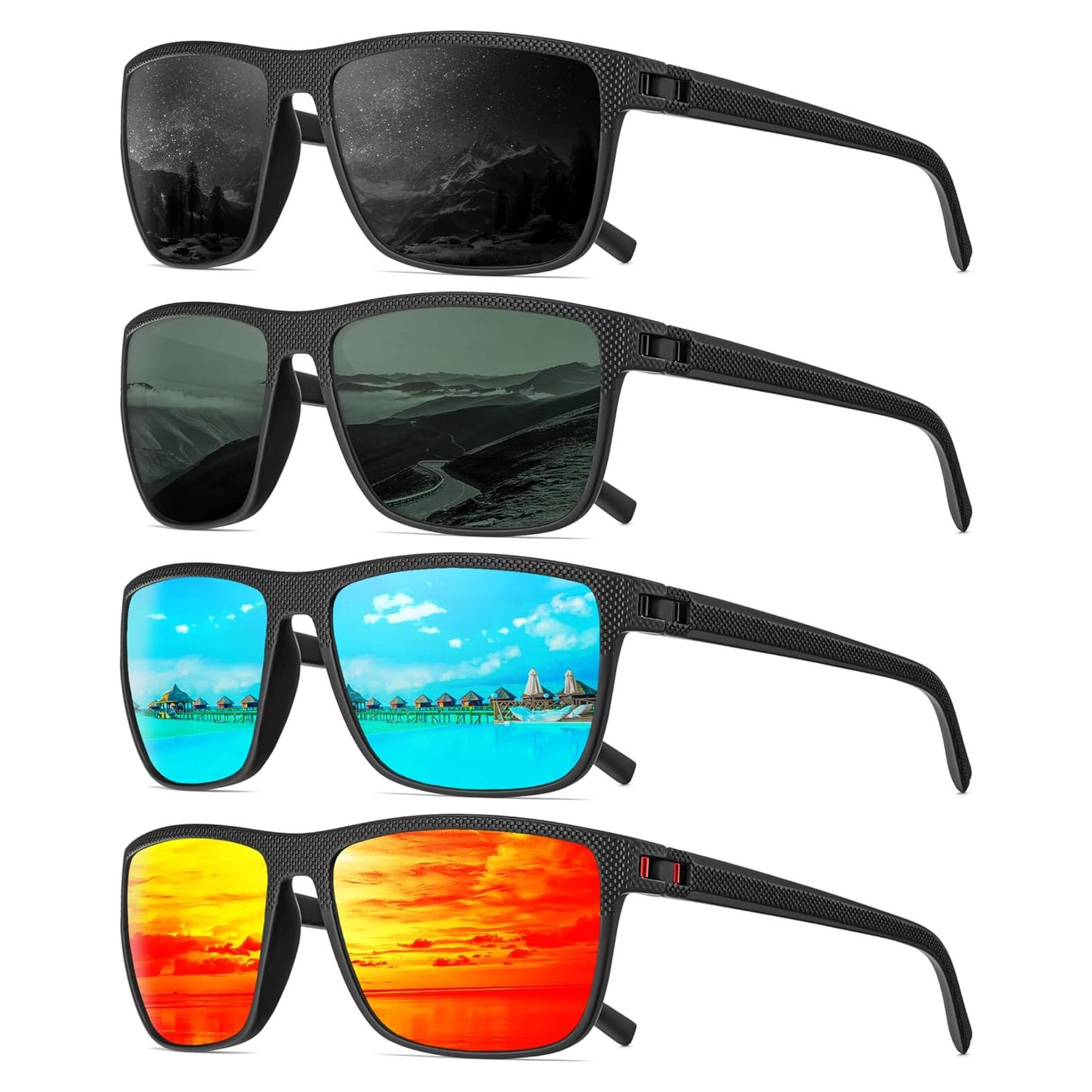Gafas de Sol Polarizadas QALLY UV400 para Hombres