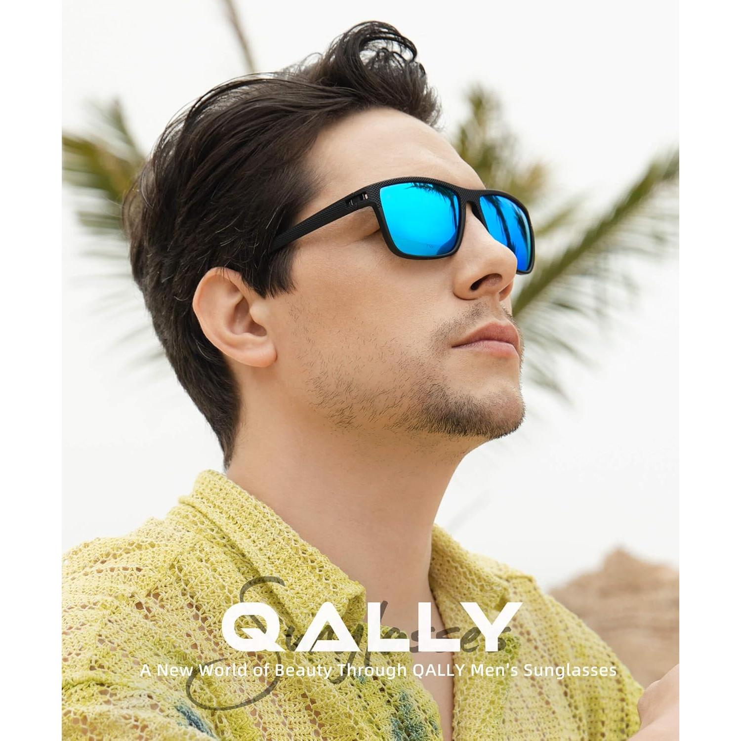 Gafas de Sol Polarizadas QALLY UV400 para Hombres