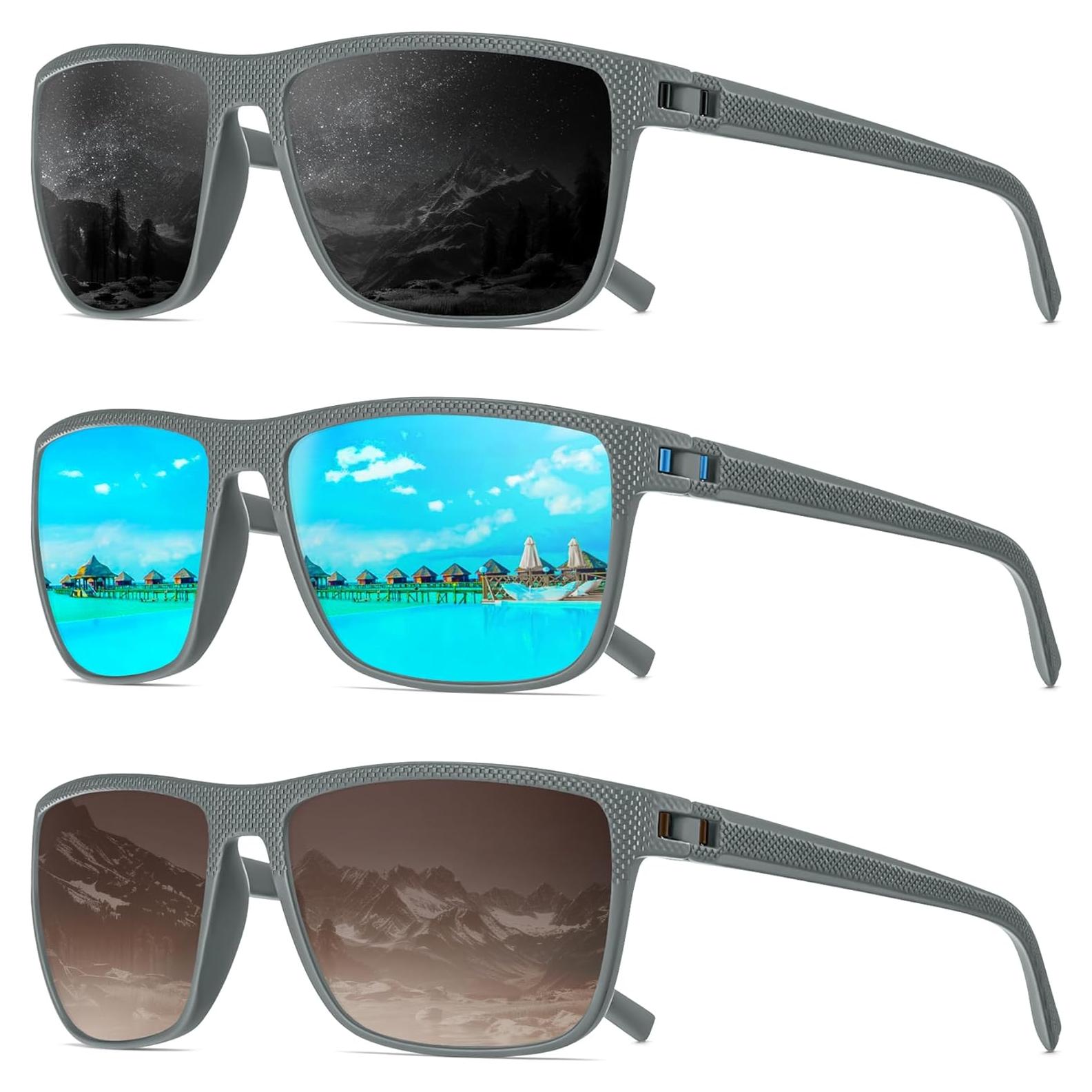 Gafas de sol QALLY polarizadas UV400 para hombres