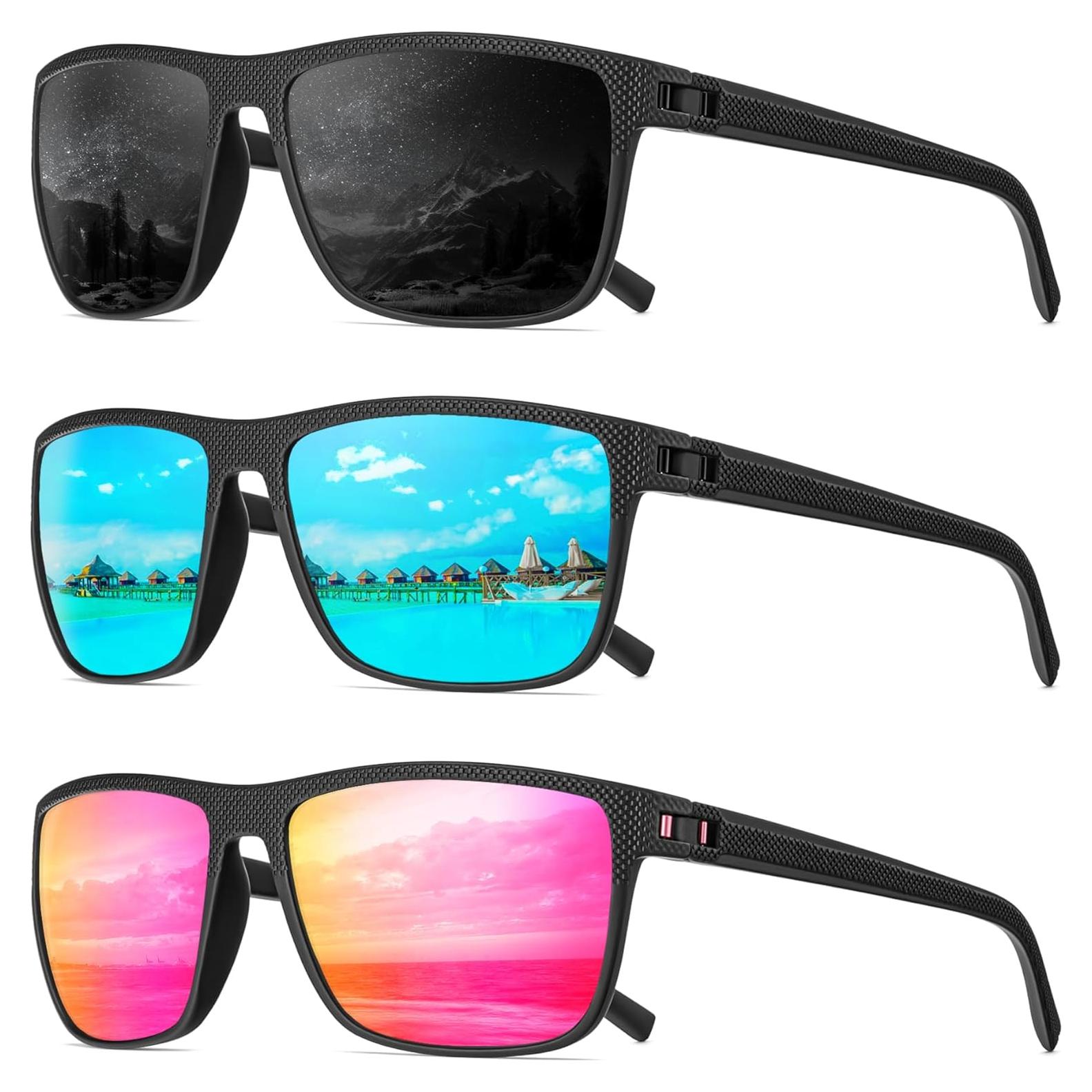 Gafas de sol QALLY polarizadas UV400 para hombres