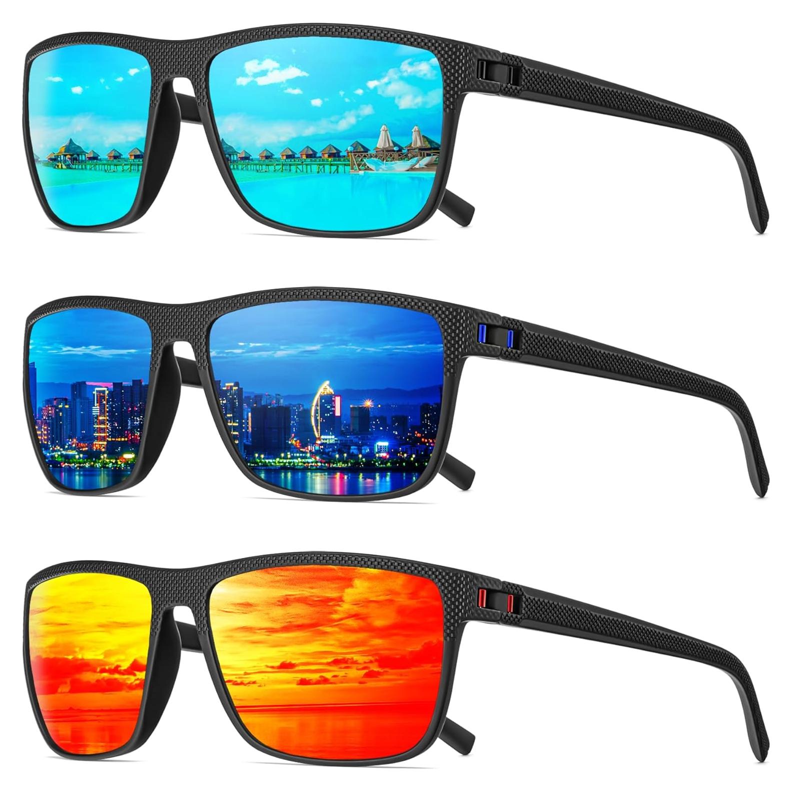 Gafas de sol QALLY polarizadas UV400 para hombres