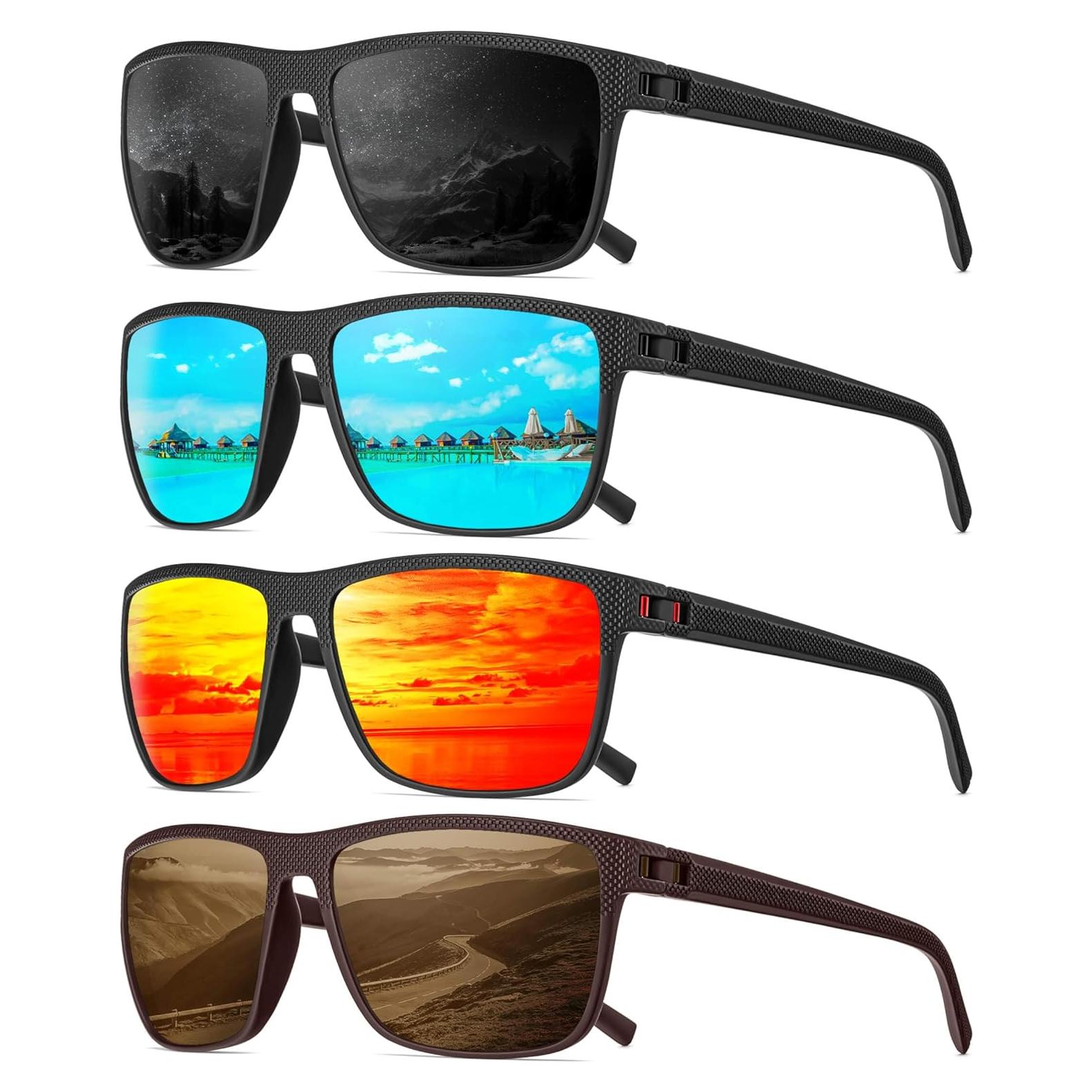 Gafas de sol QALLY polarizadas UV400 para hombres