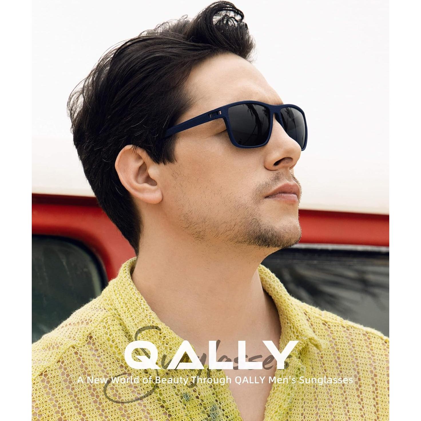 Gafas de sol QALLY polarizadas UV400 para hombres