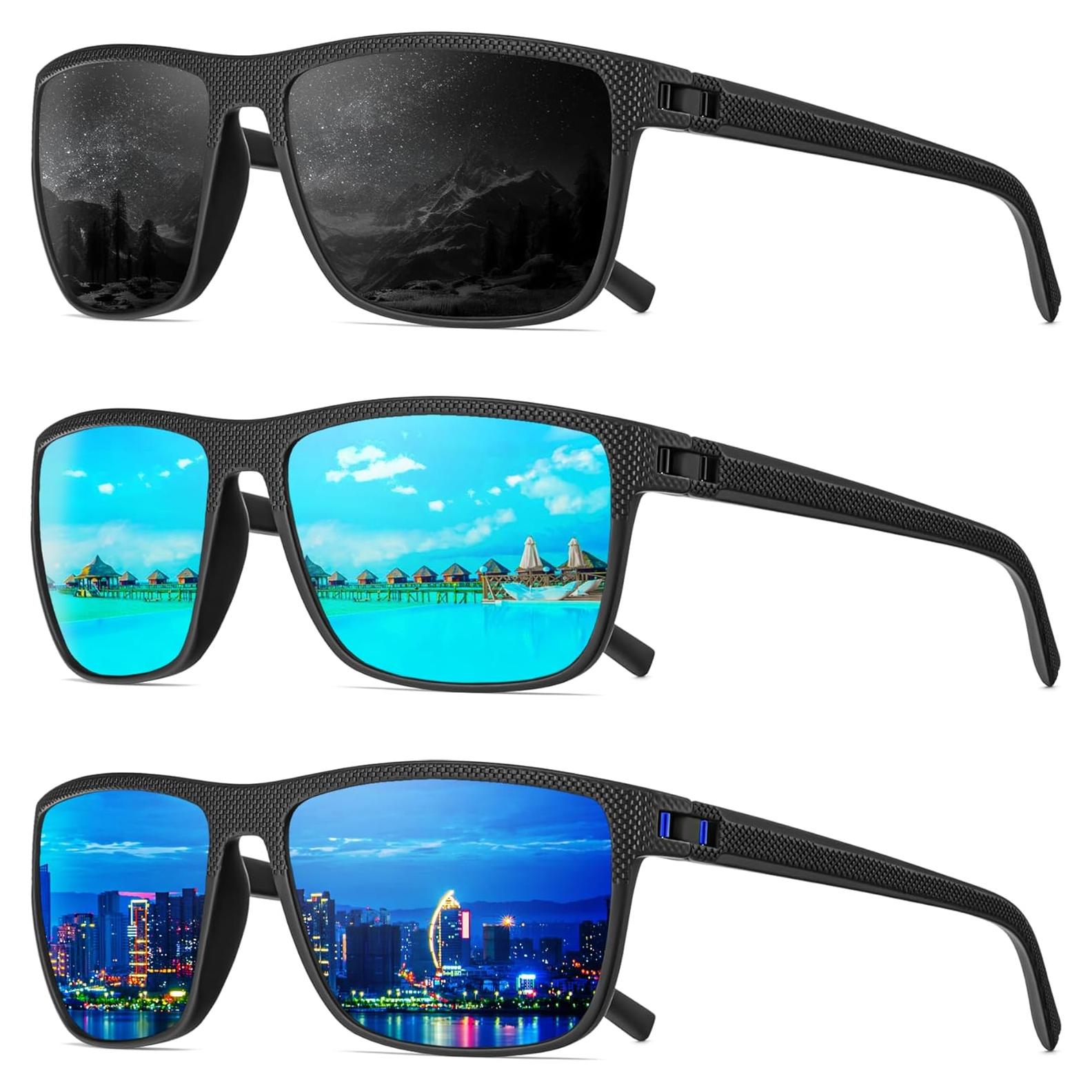 Gafas de sol QALLY polarizadas UV400 para hombres