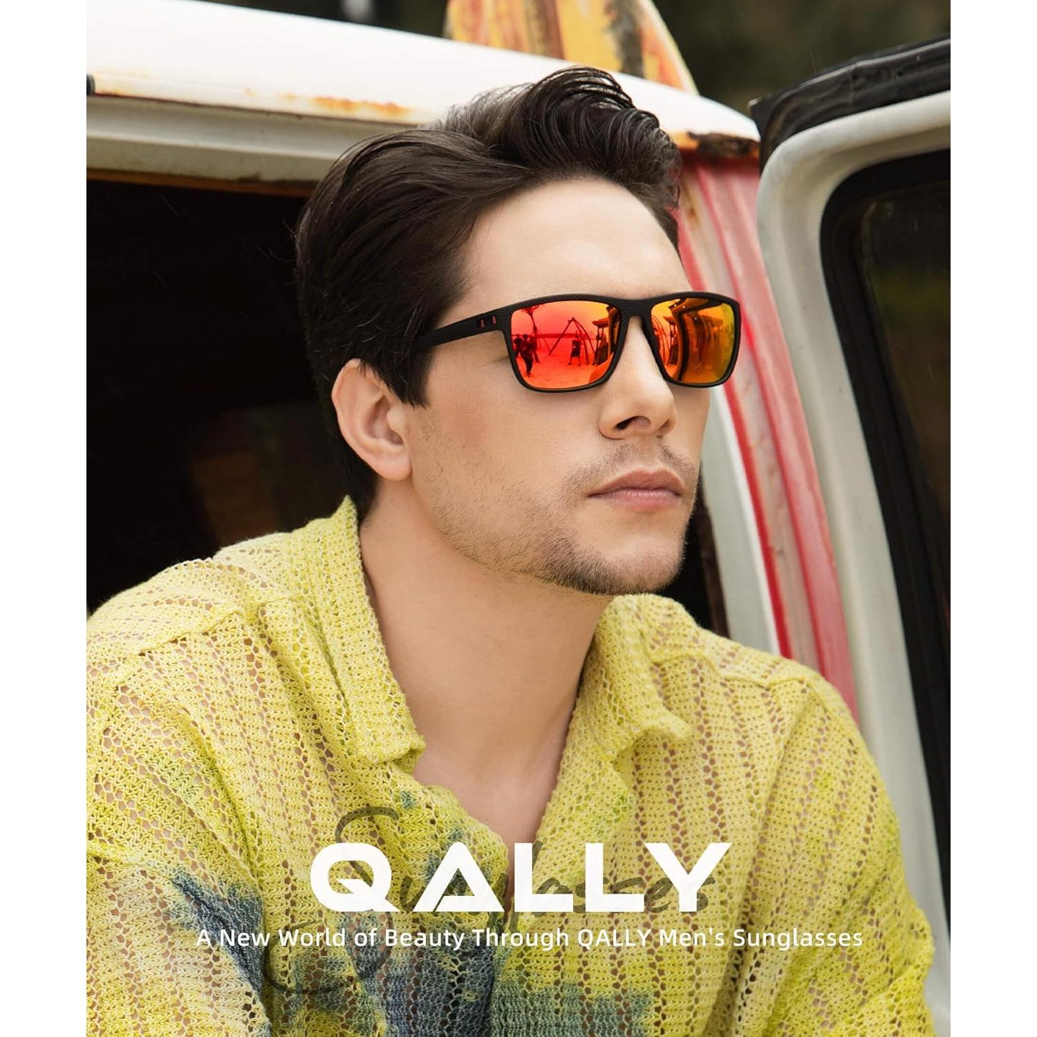 Gafas de sol QALLY polarizadas UV400 para hombres