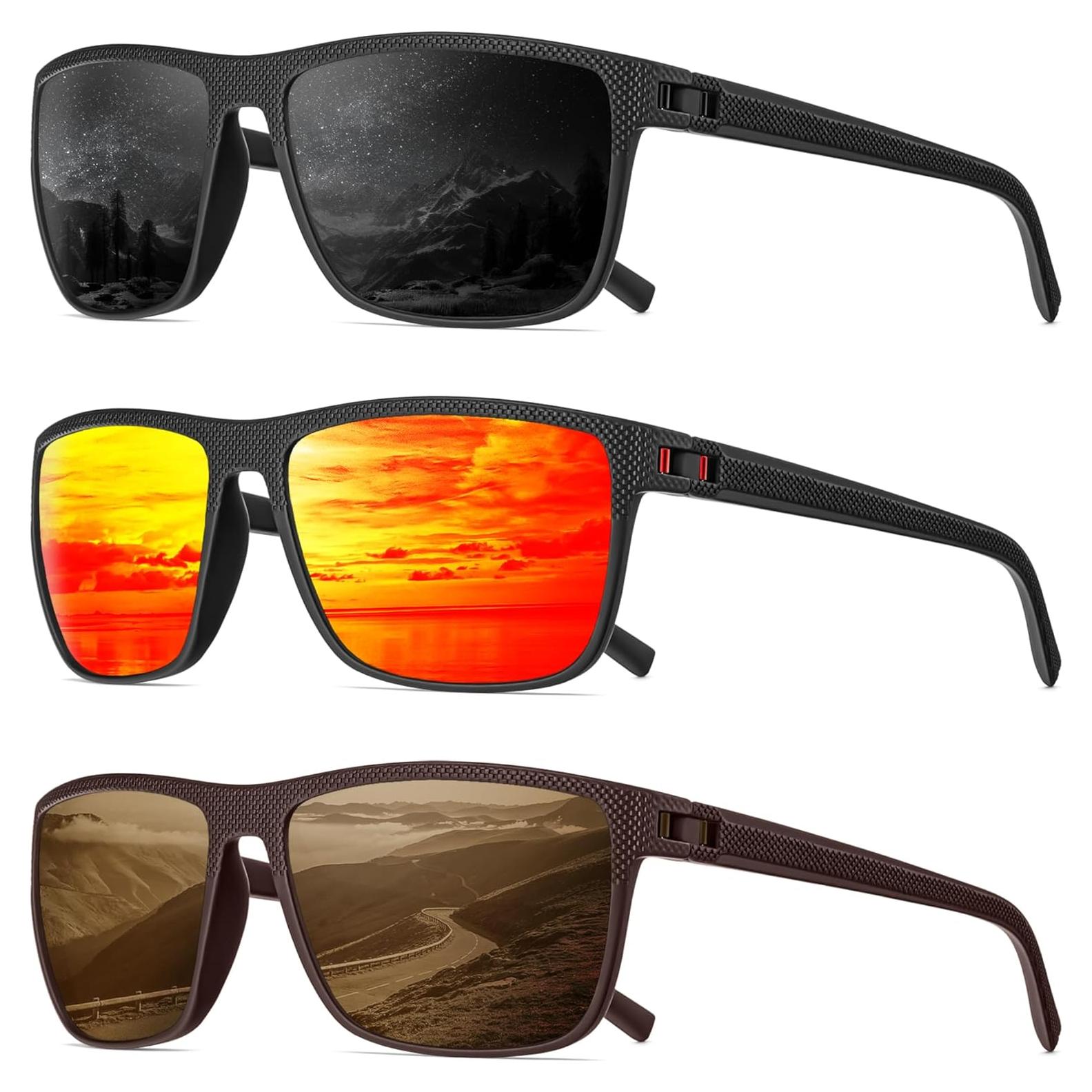 Gafas de sol QALLY polarizadas UV400 para hombres